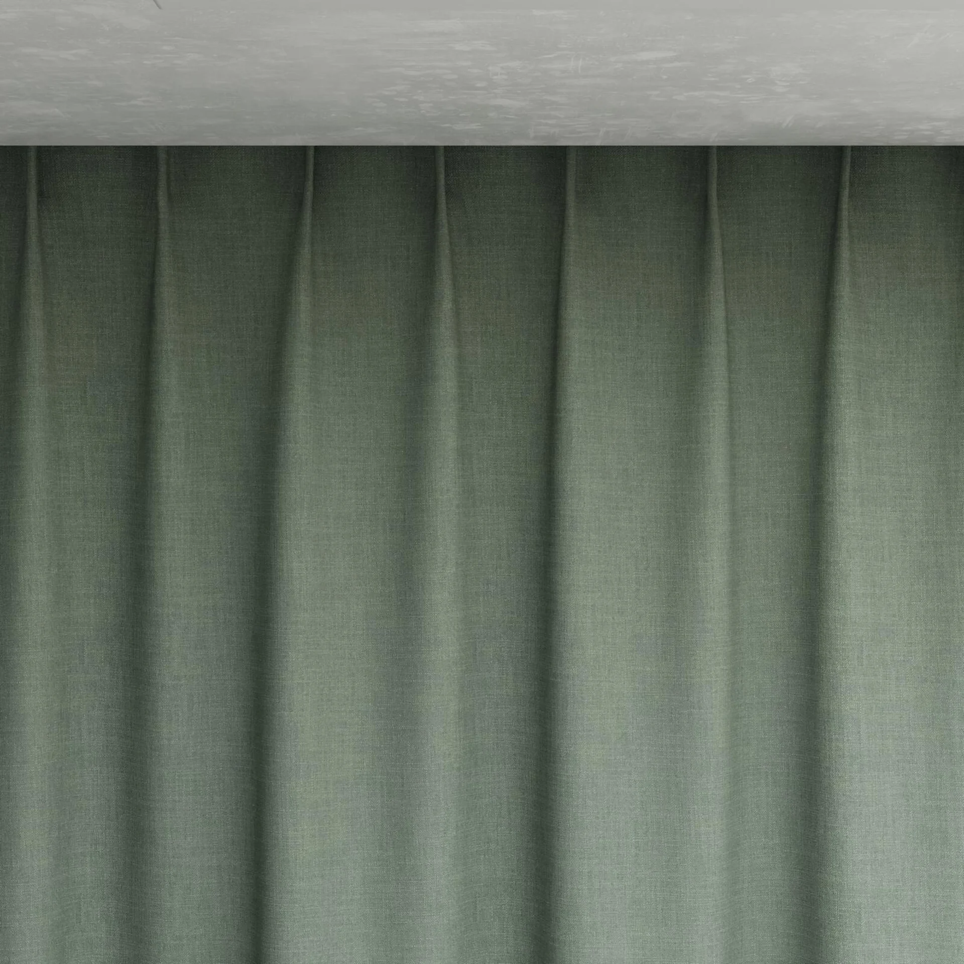 Top view of Mauritius Sage, pinch pleat