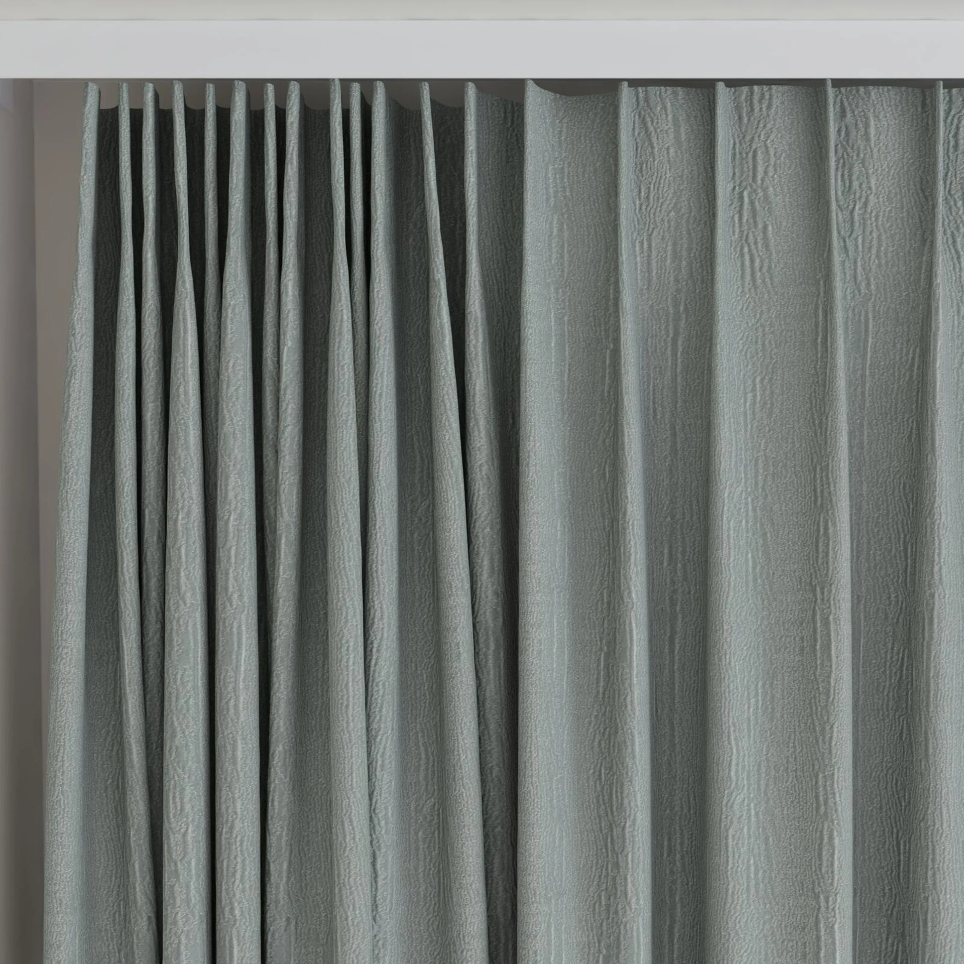 Top view of Jorace Niagara, on curtain rail