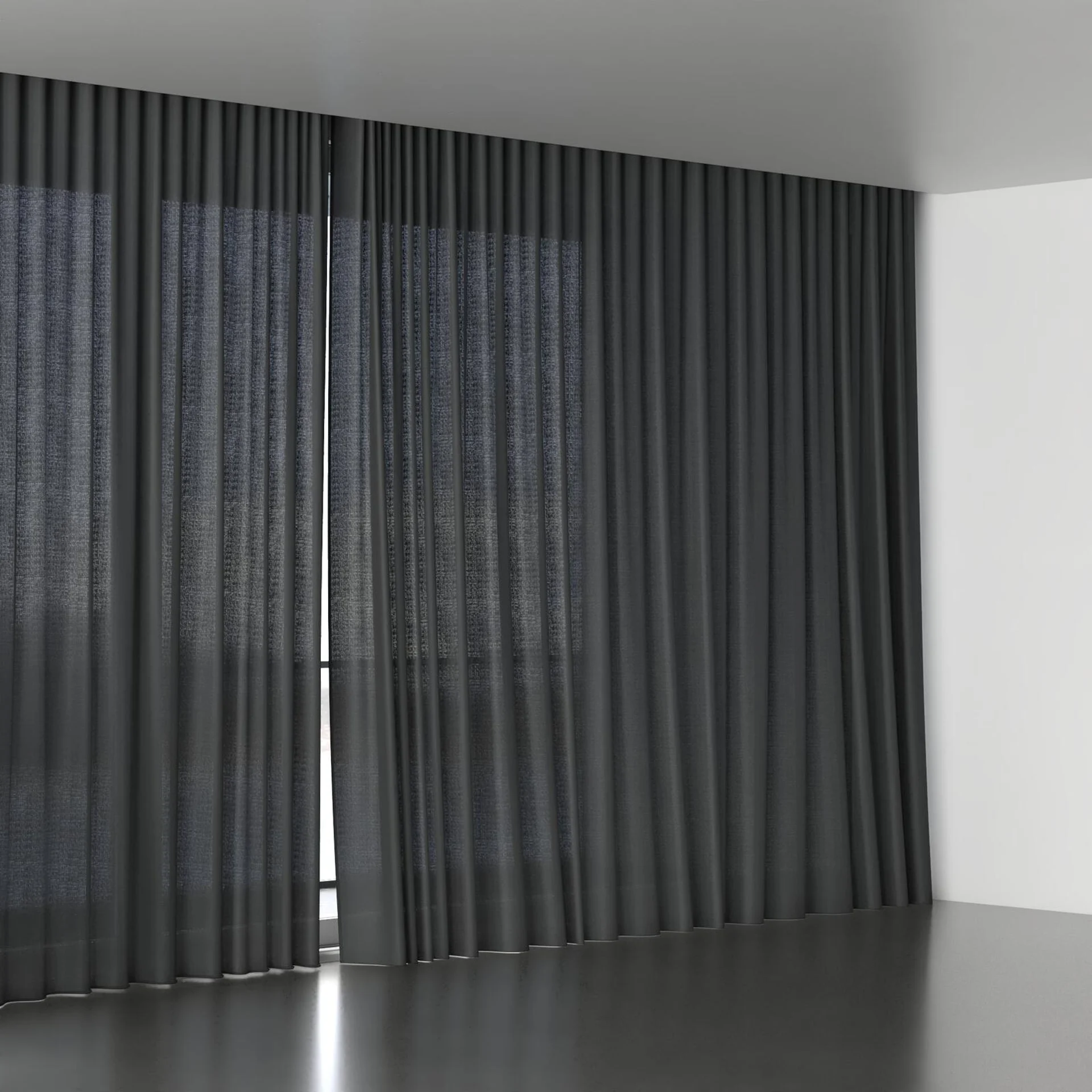 Full view of Sunlight Onyx, wave pleat
