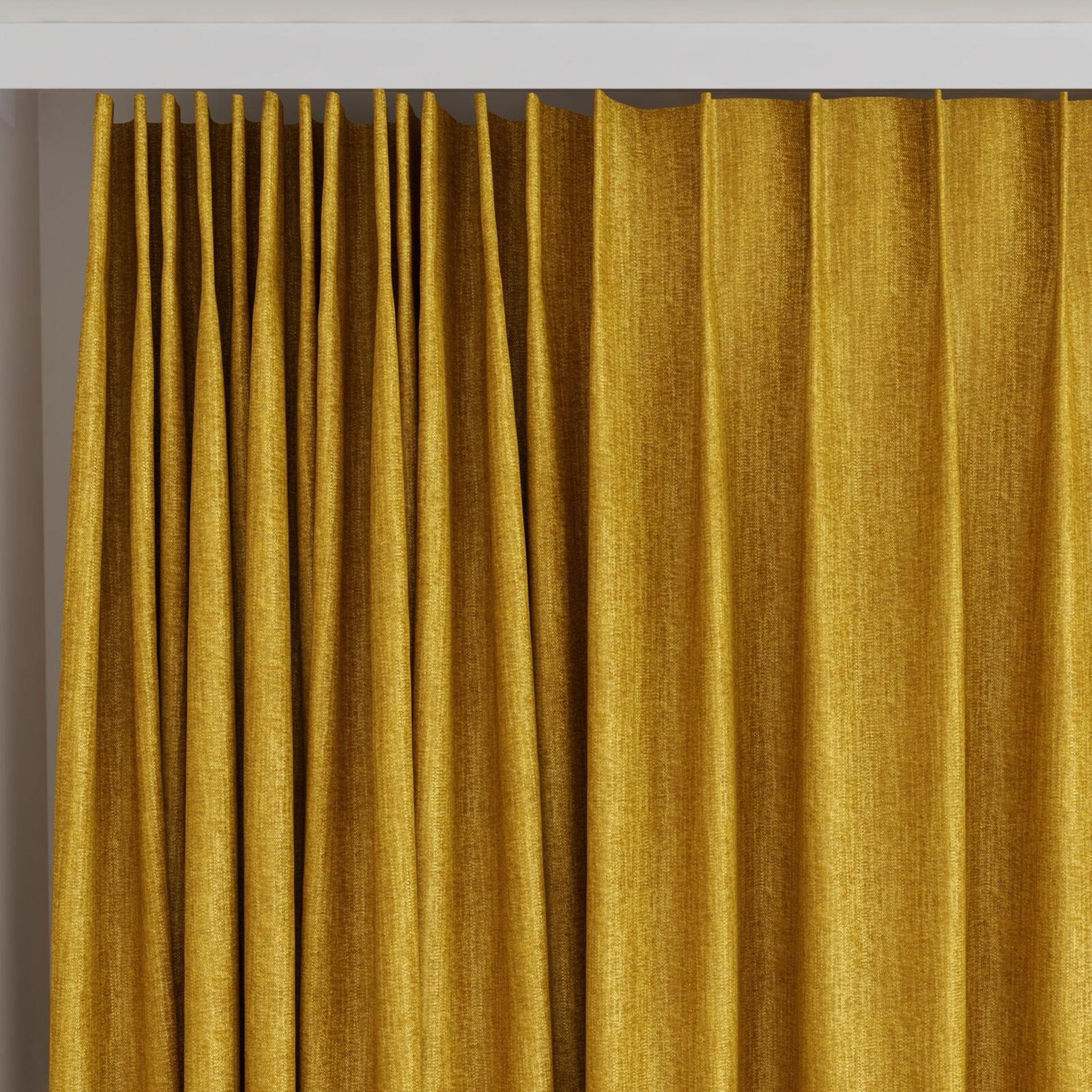 Top view of Trezor Chutney, on curtain rail