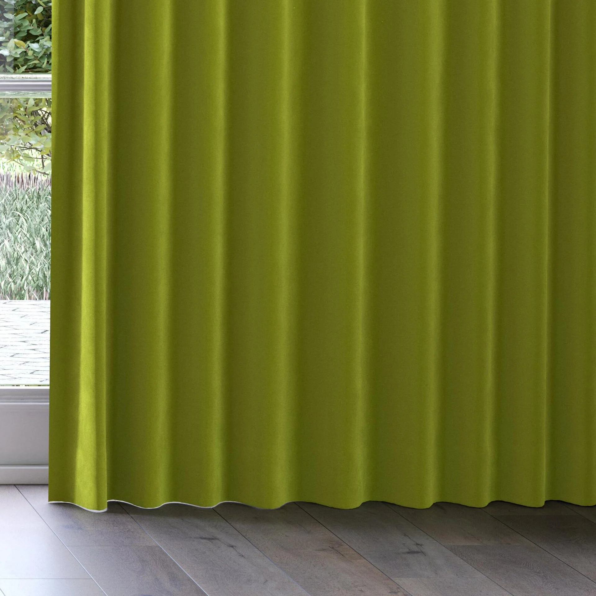 Bottom view of Verbier Oasis, on curtain rail
