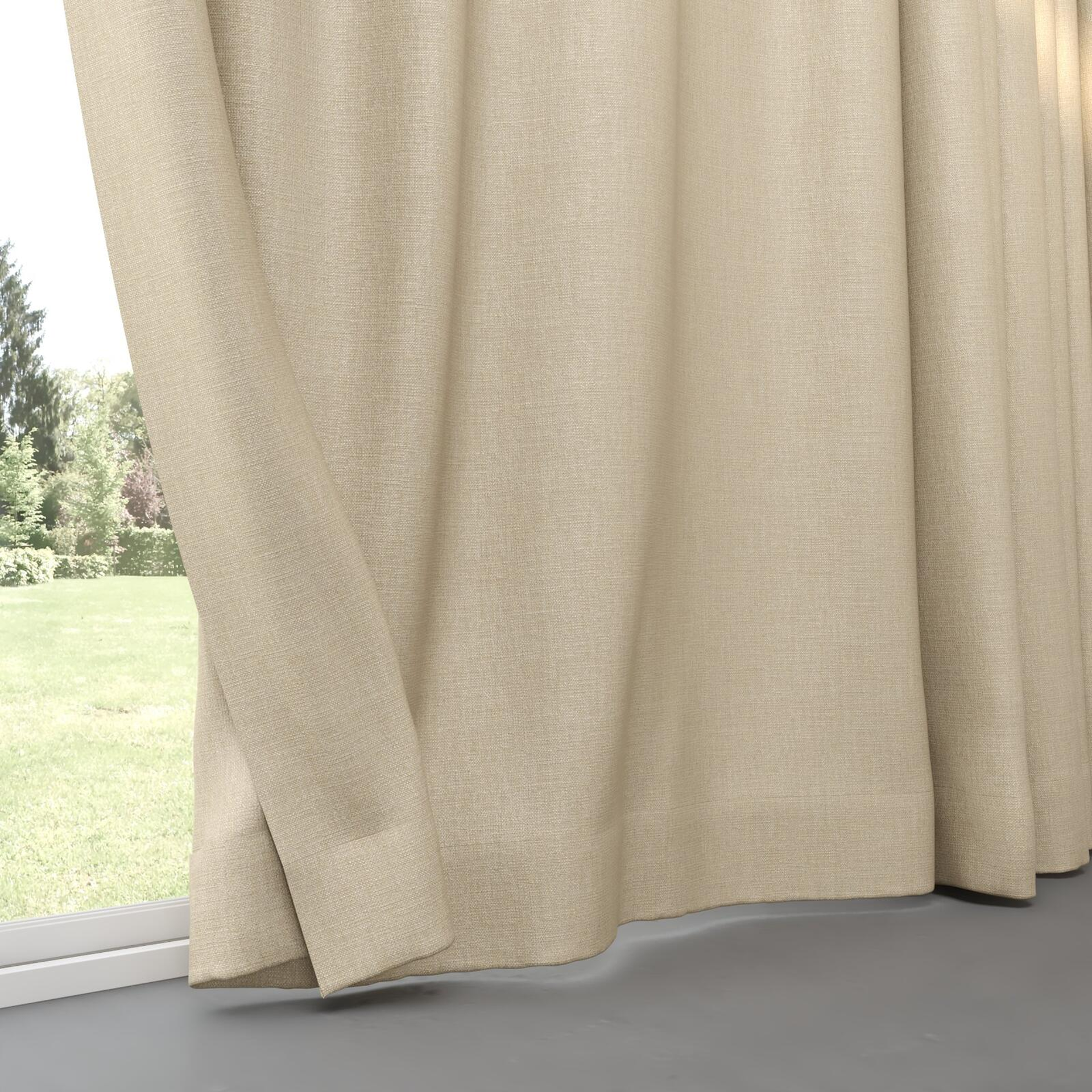 Bottom view of Gent Sesame, pinch pleat