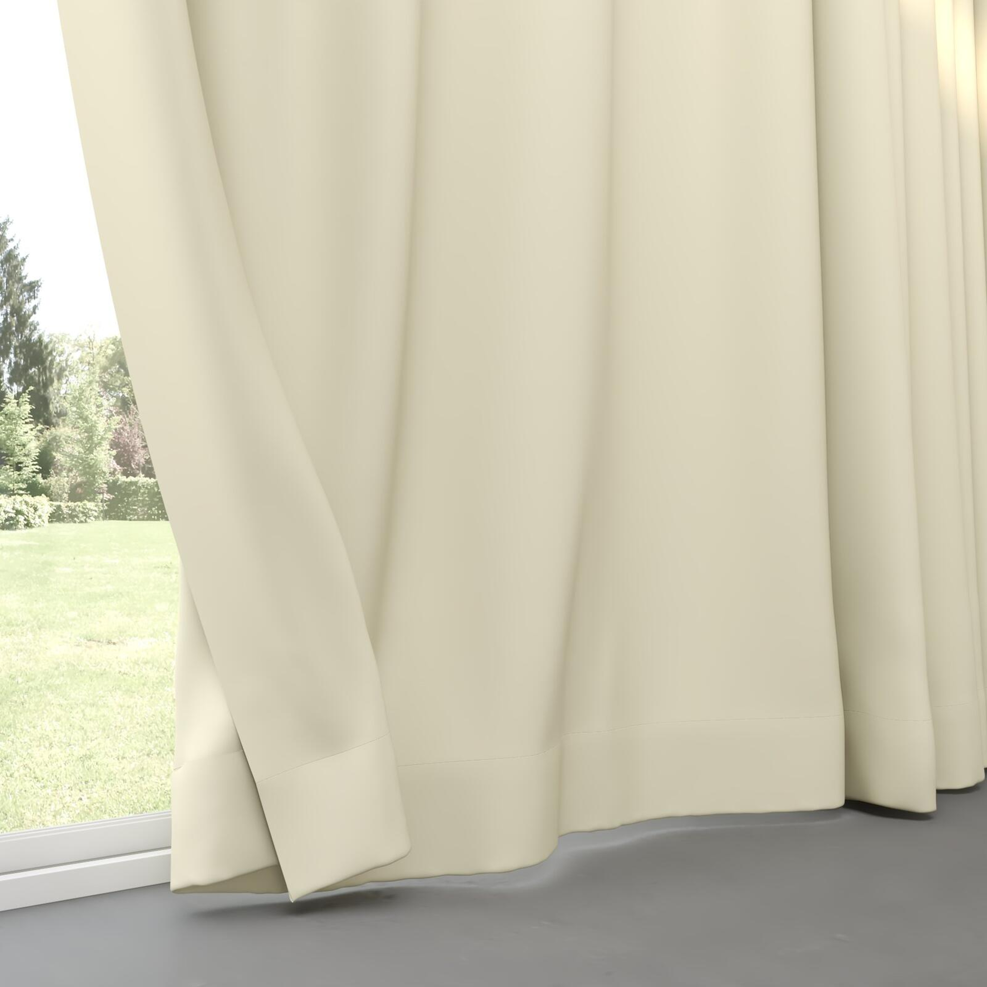 Bottom view of Ultra Dim Nougat, pinch pleat