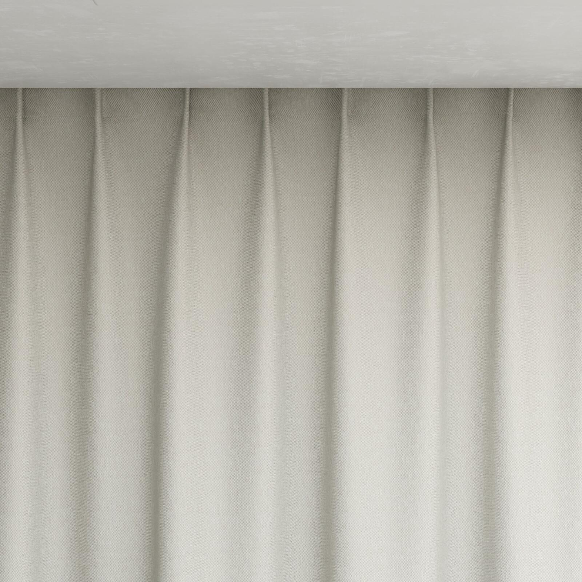 Top view of Dream Weaver 300 Sand, pinch pleat