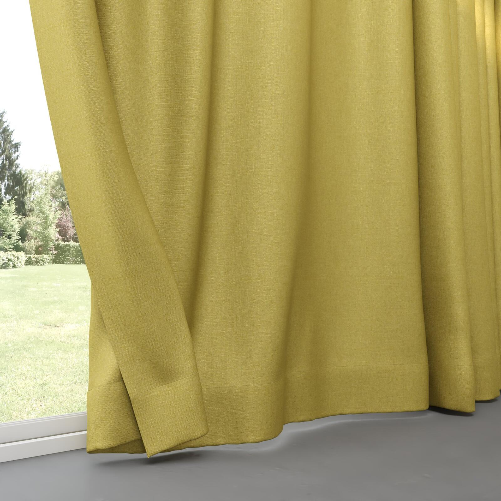 Bottom view of Tonga Linden, pinch pleat