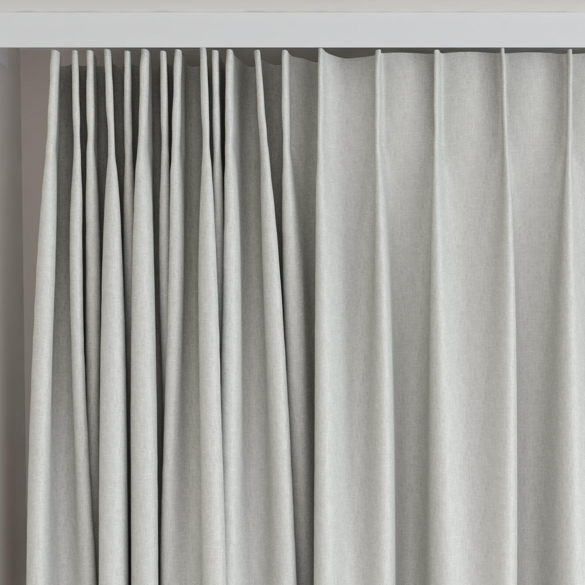 Top view of Naturama Gull, on curtain rail