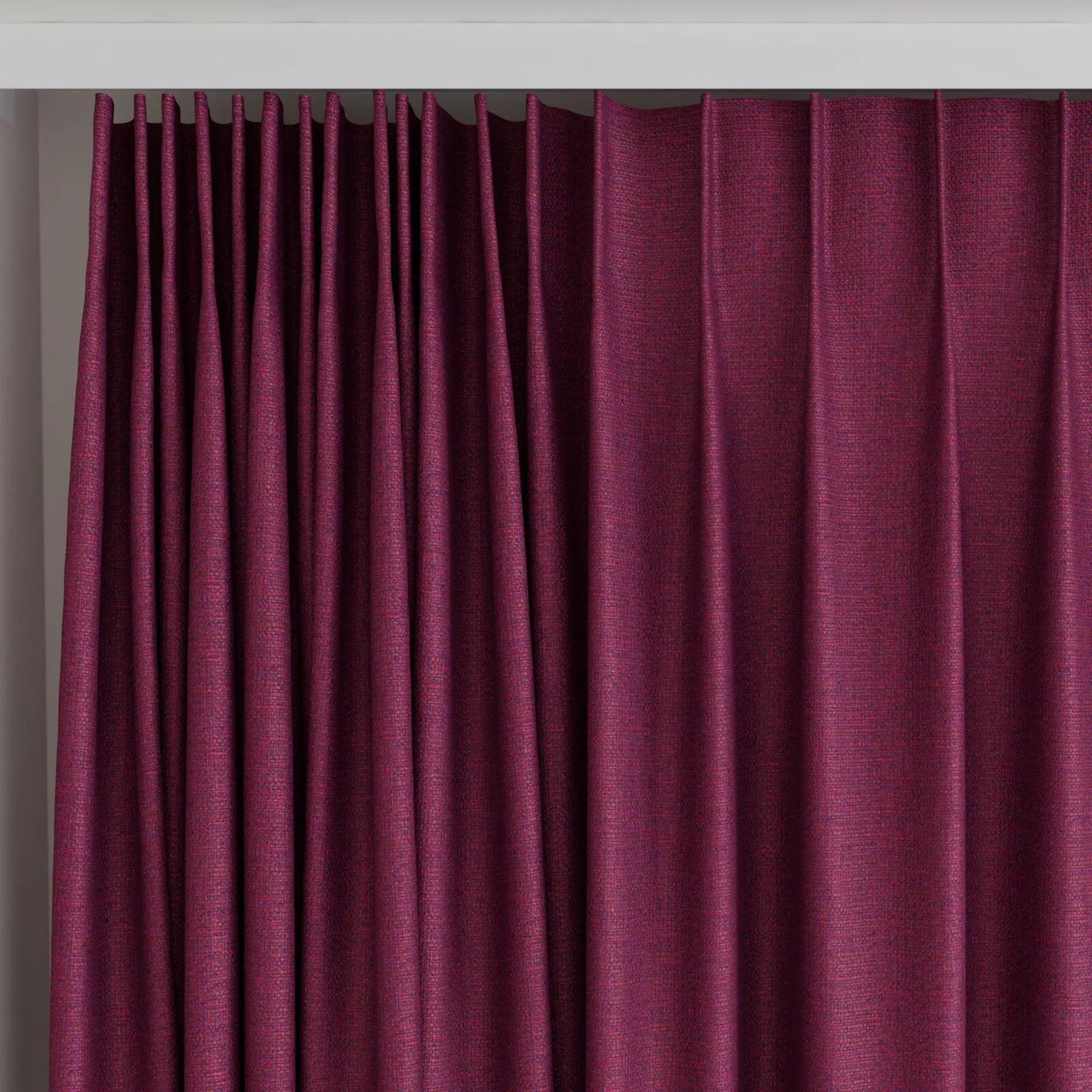 Top view of Saturn Crocus, on curtain rail