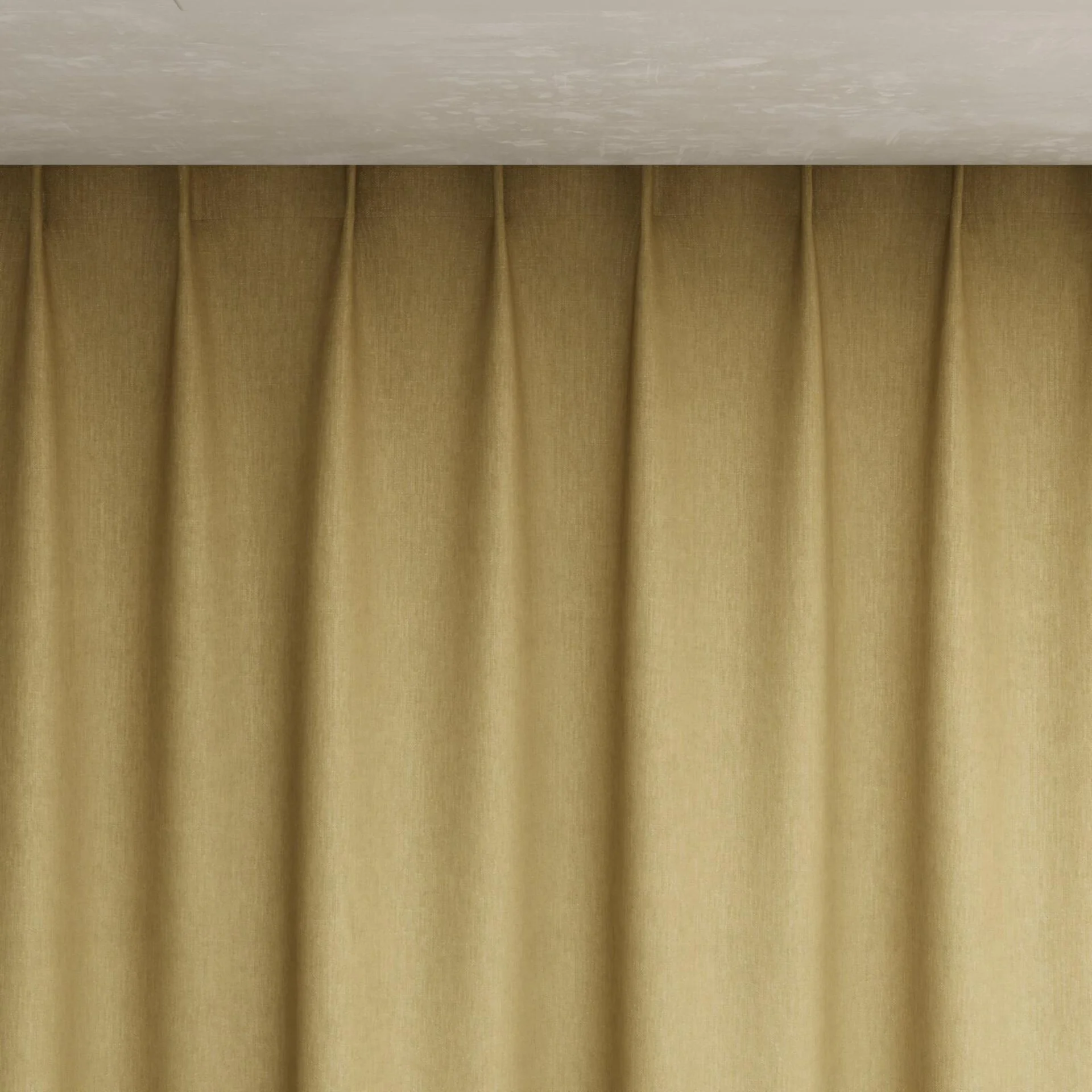 Top view of Rover Jute, pinch pleat