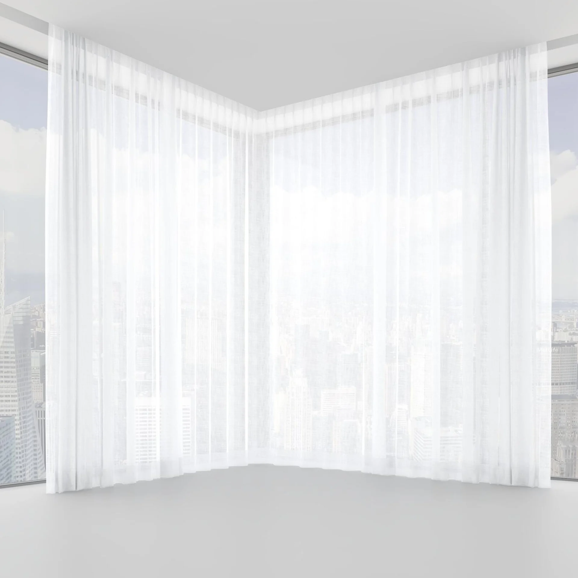 Front view of Release Ivory, on hidden rail