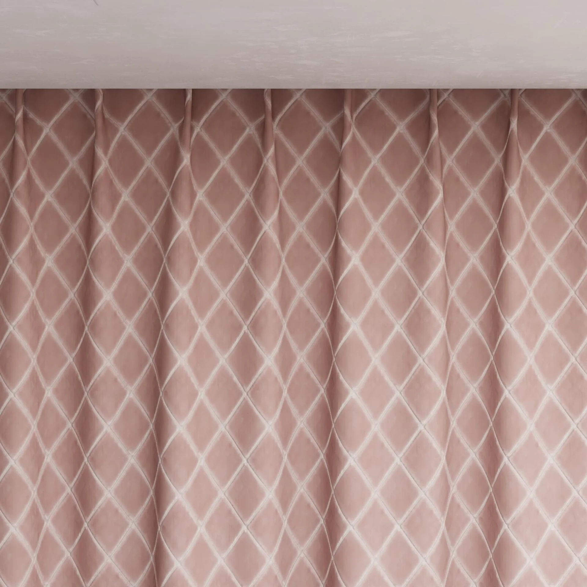 Top view of Pantheon Sugar, pinch pleat