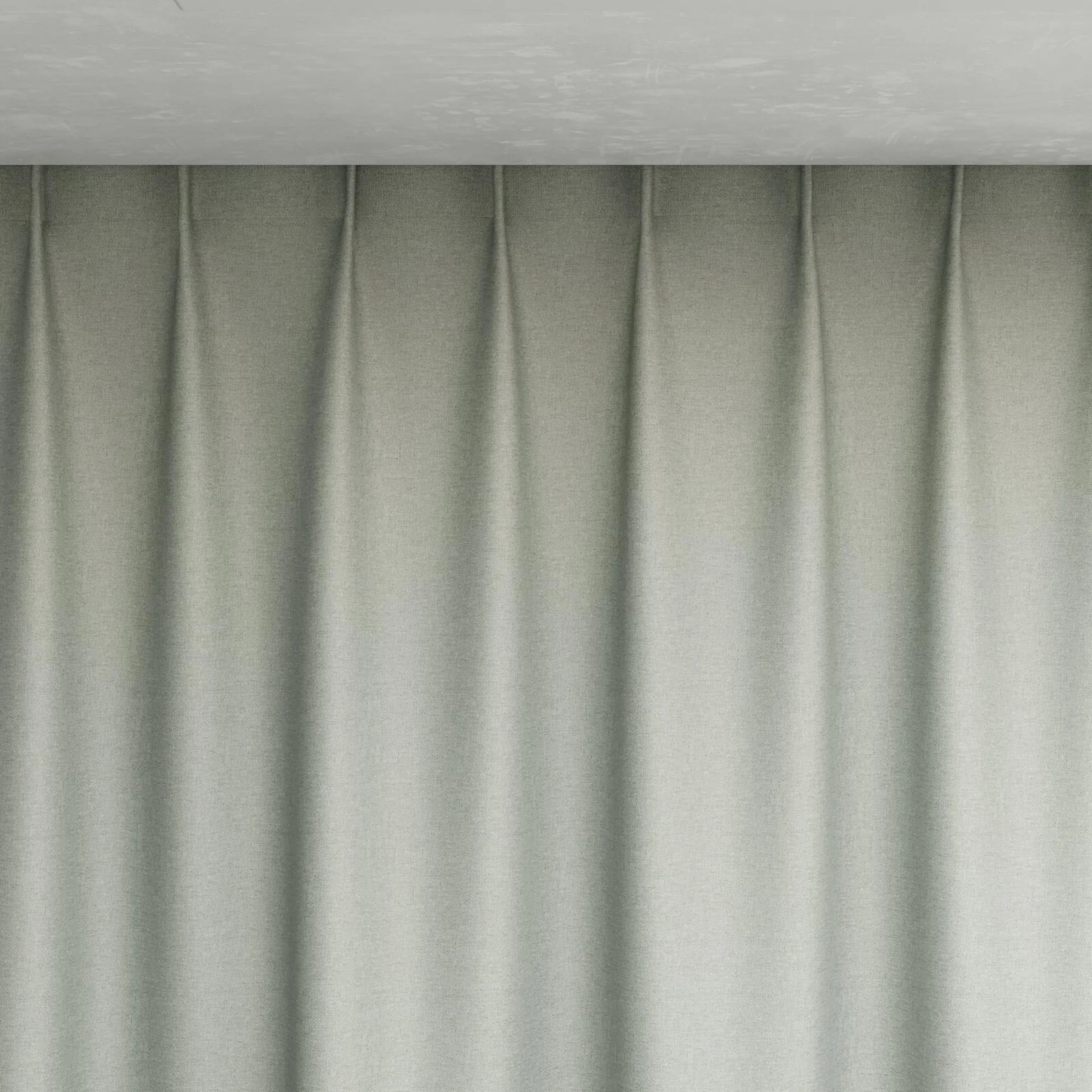 Top view of Grove Mineral, pinch pleat