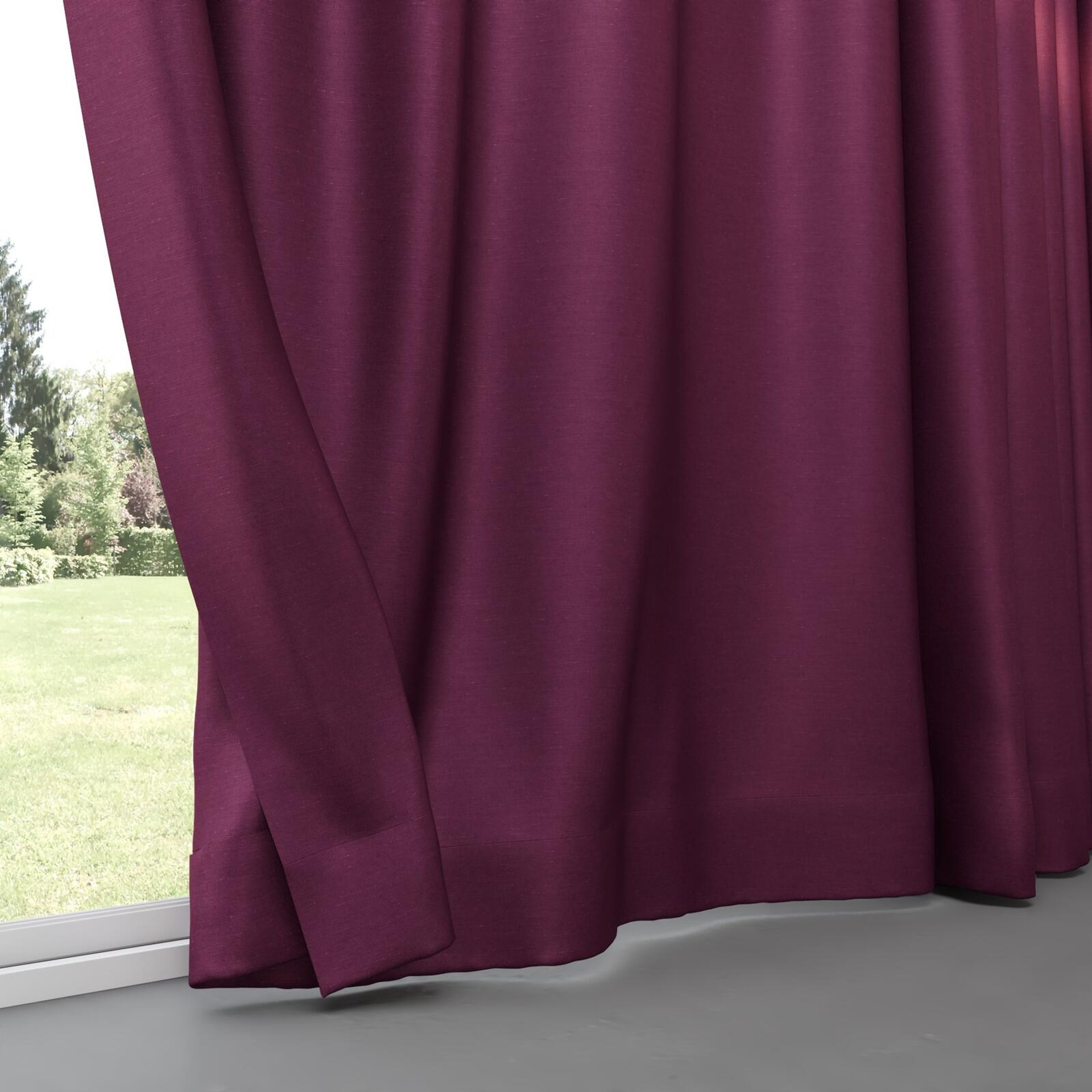 Bottom view of Provence Peony, pinch pleat