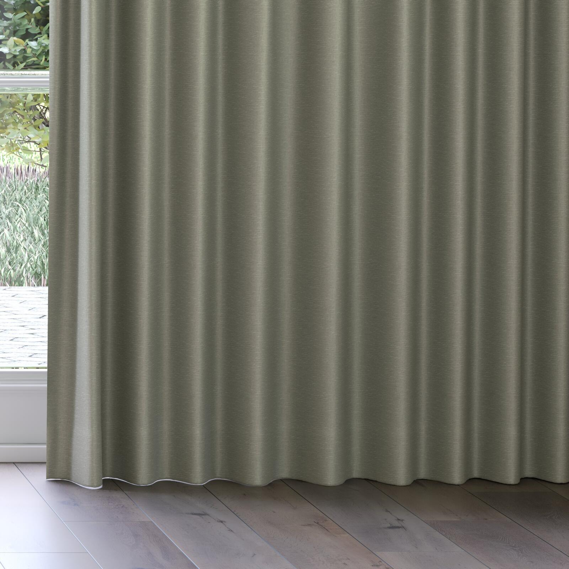 Bottom view of Atelier Celadon, on curtain rail