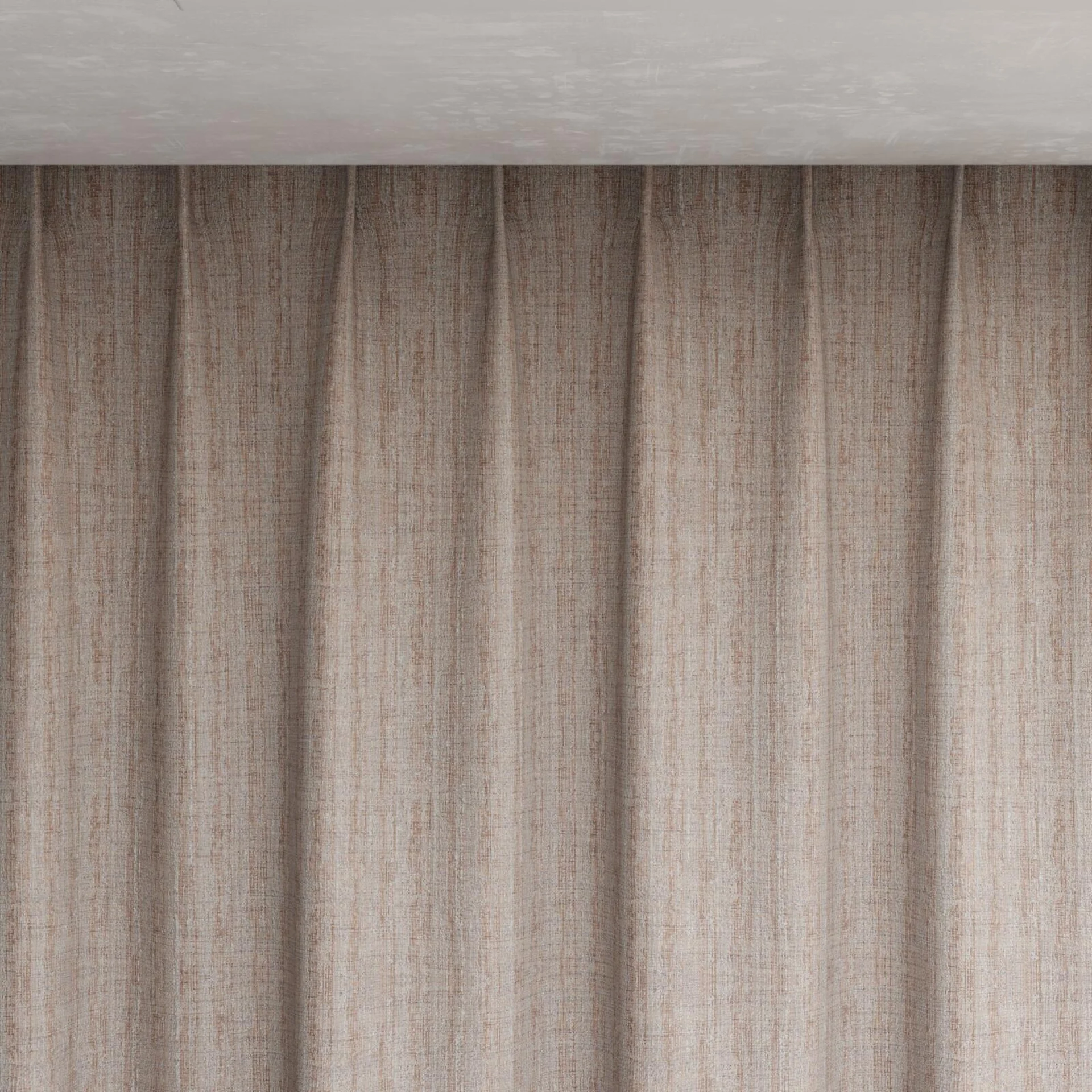 Top view of Iconic Dune, pinch pleat