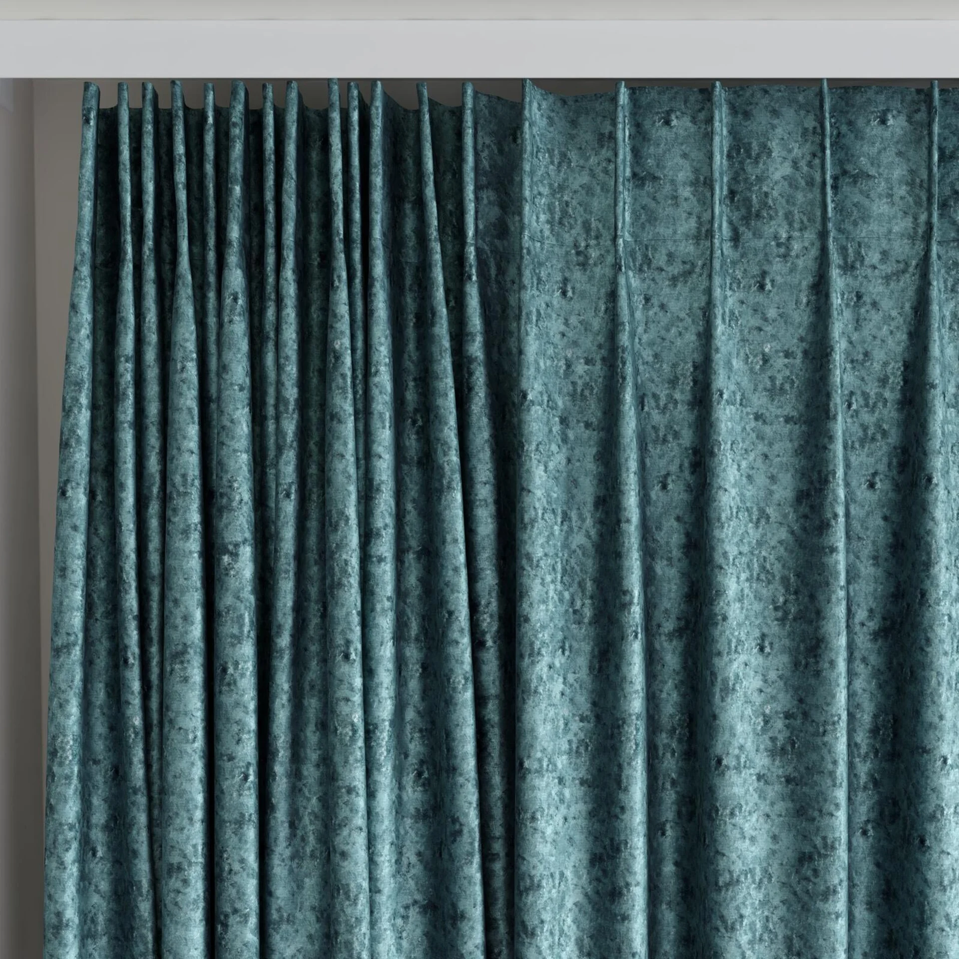 Top view of Opera Scuba, on curtain rail