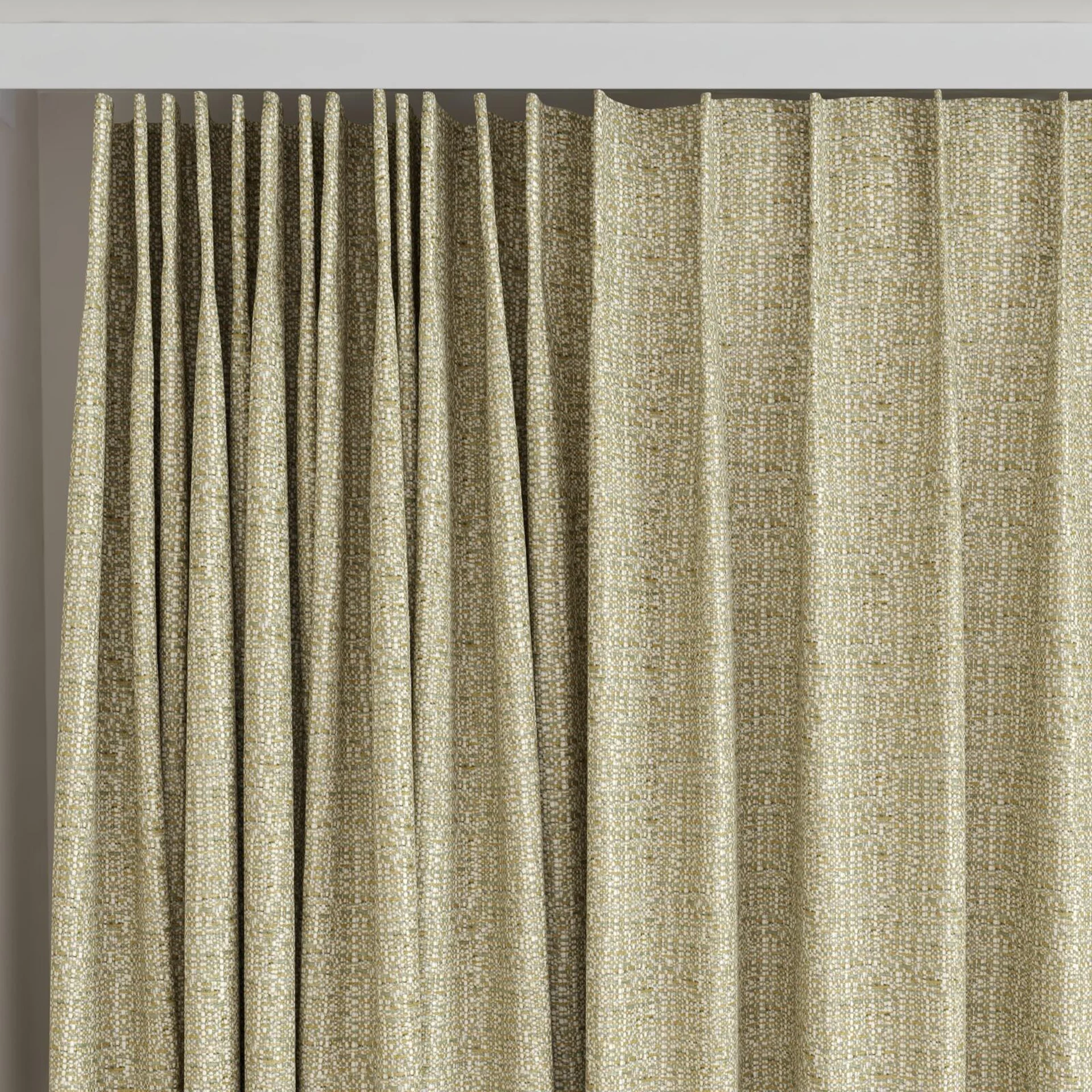 Top view of Refract Tea, on curtain rail