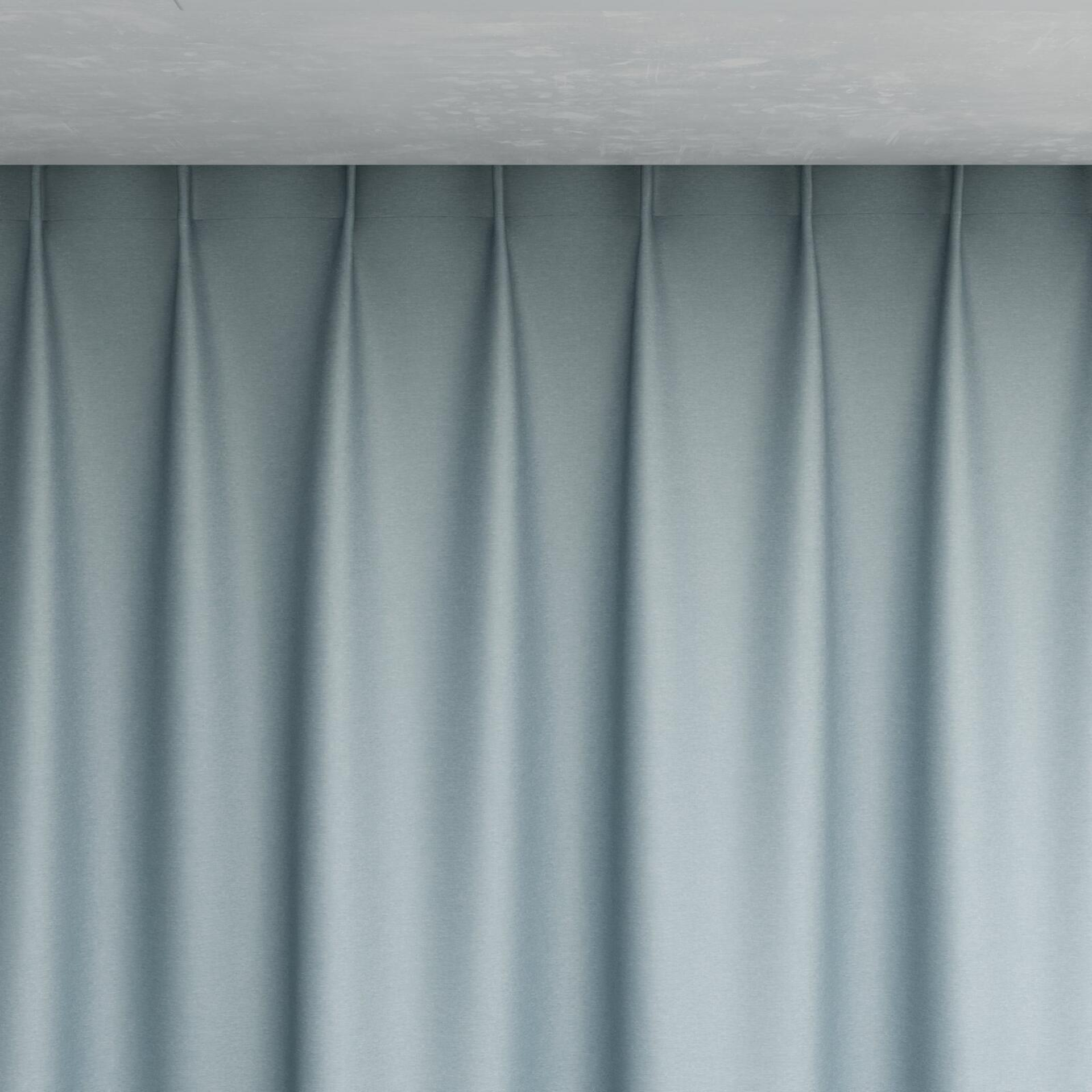 Top view of Stellar Blackout Surf, pinch pleat