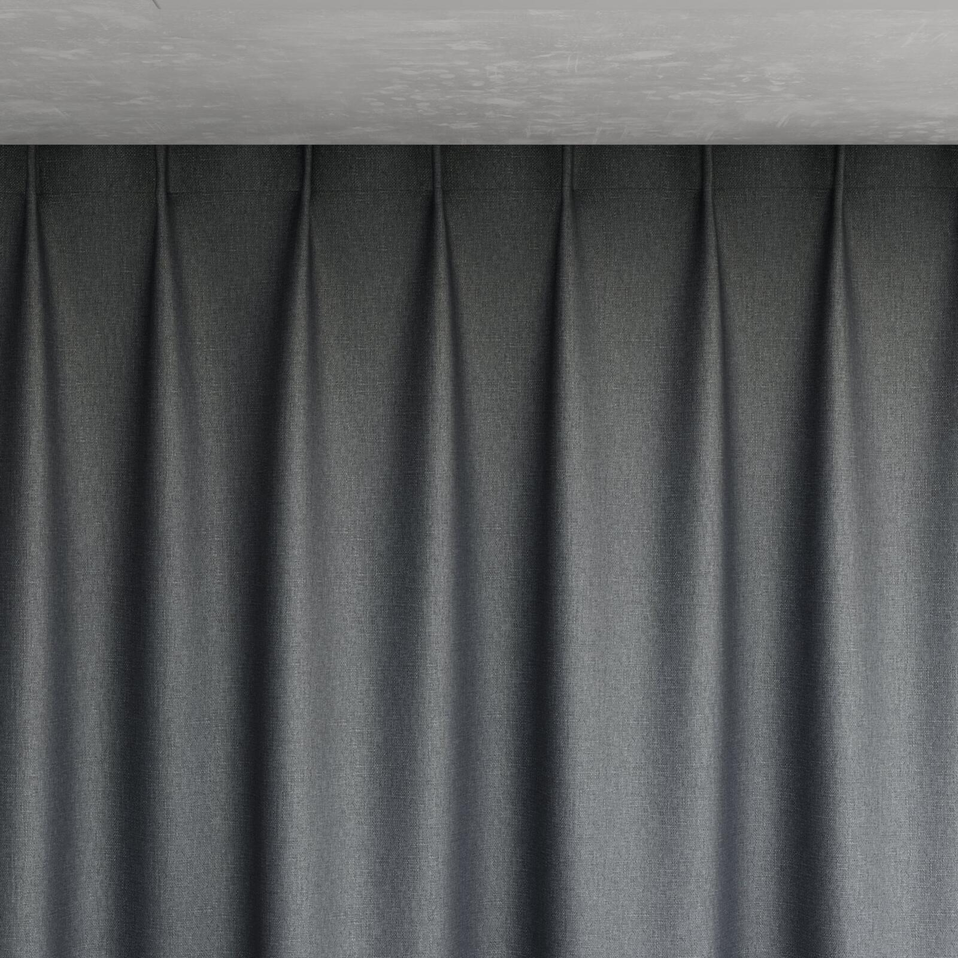 Top view of Tonga Carbon, pinch pleat