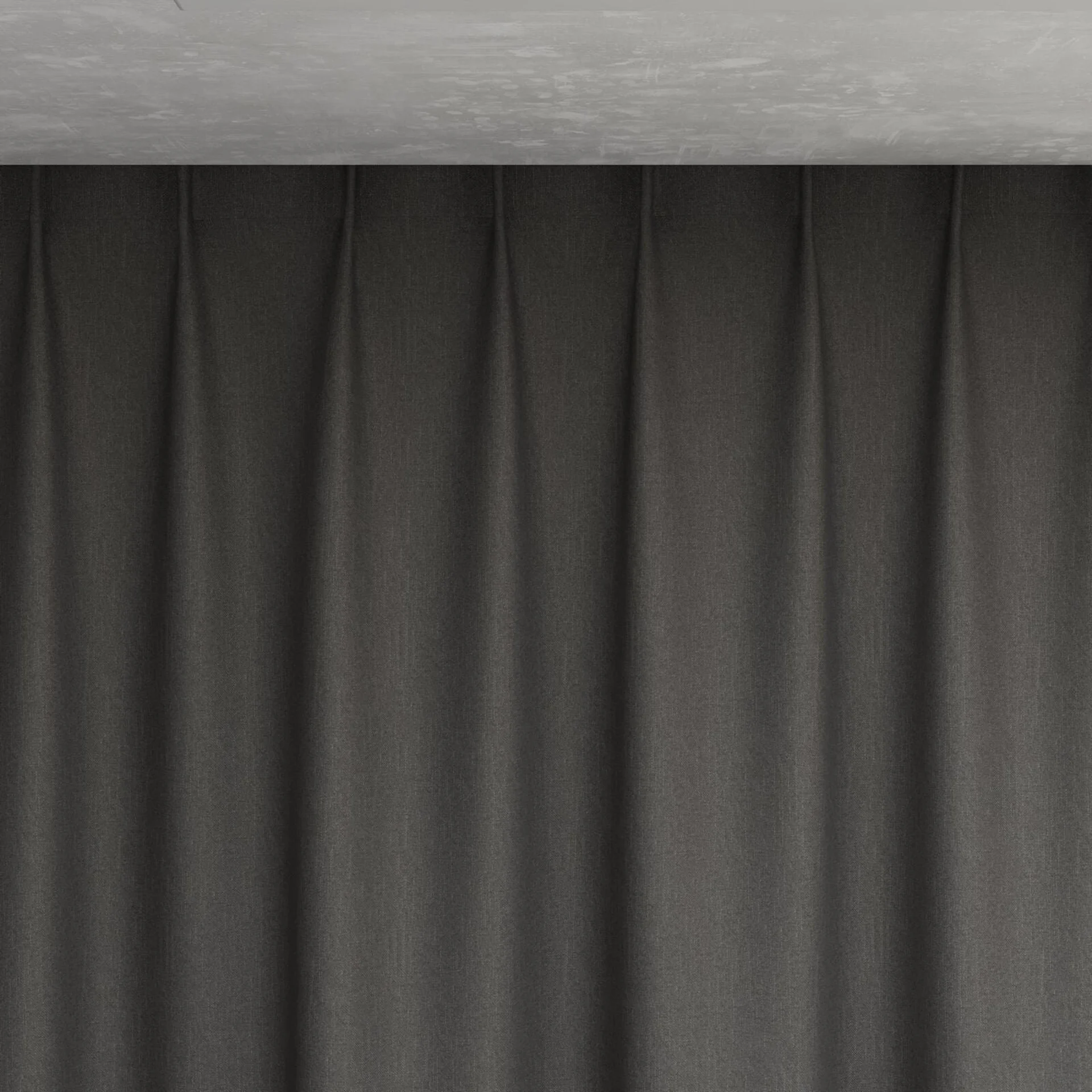 Top view of Excel Night, pinch pleat