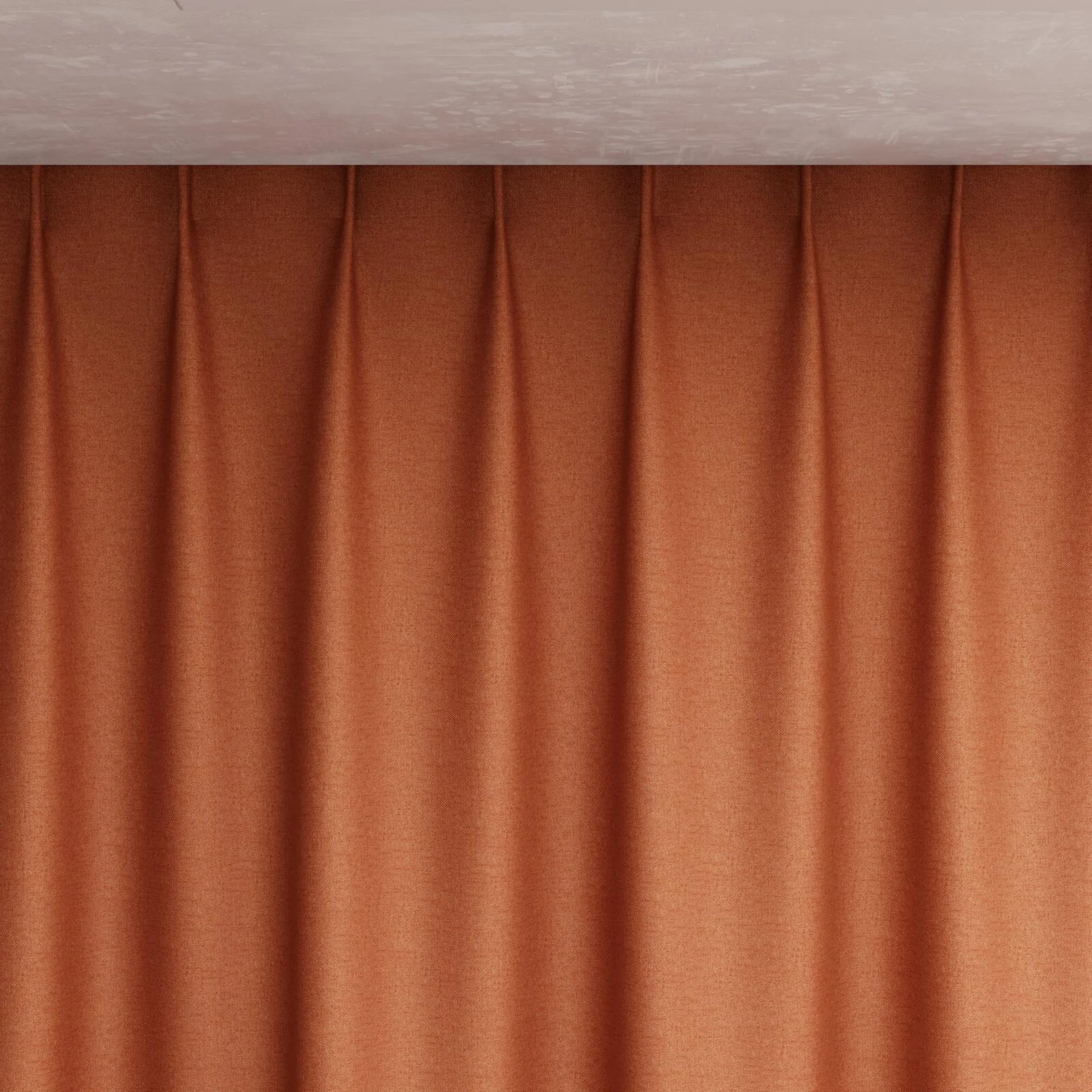Top view of Grove Sienna, pinch pleat