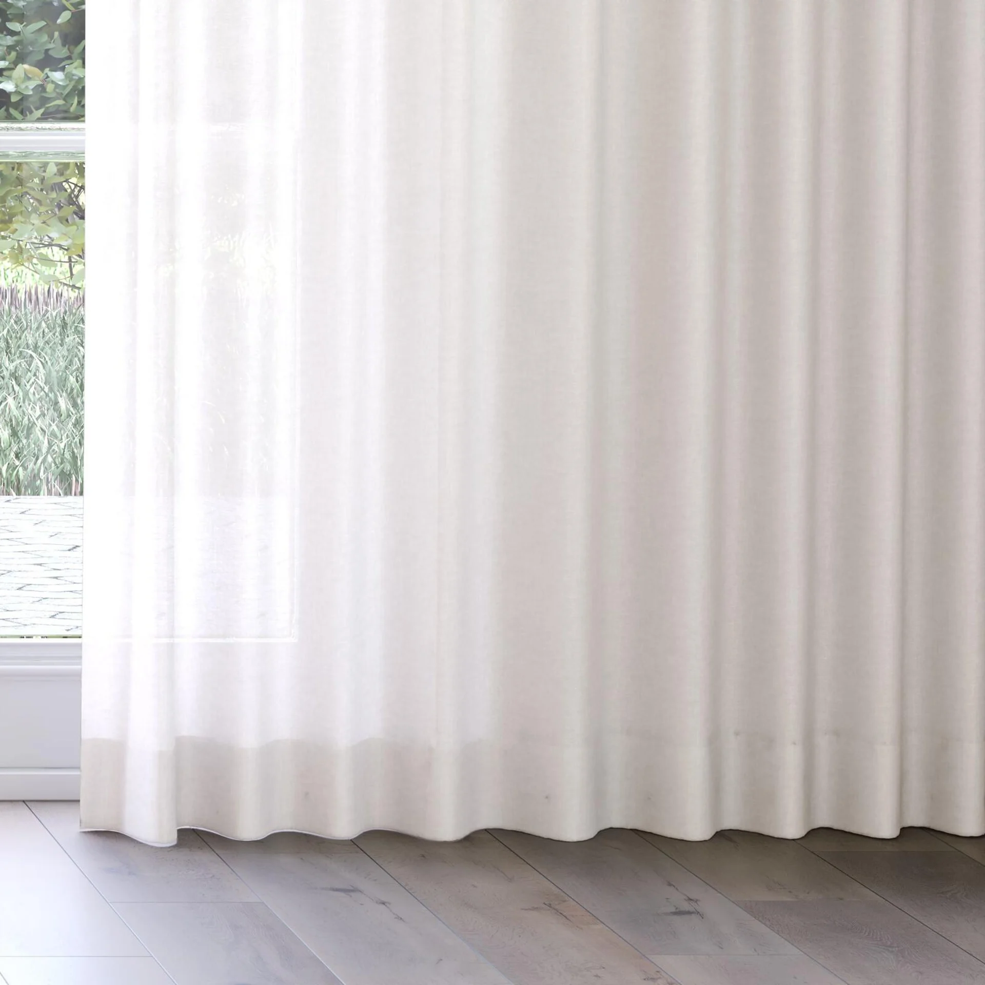 Bottom view of Arcadia Limestone, on curtain rail