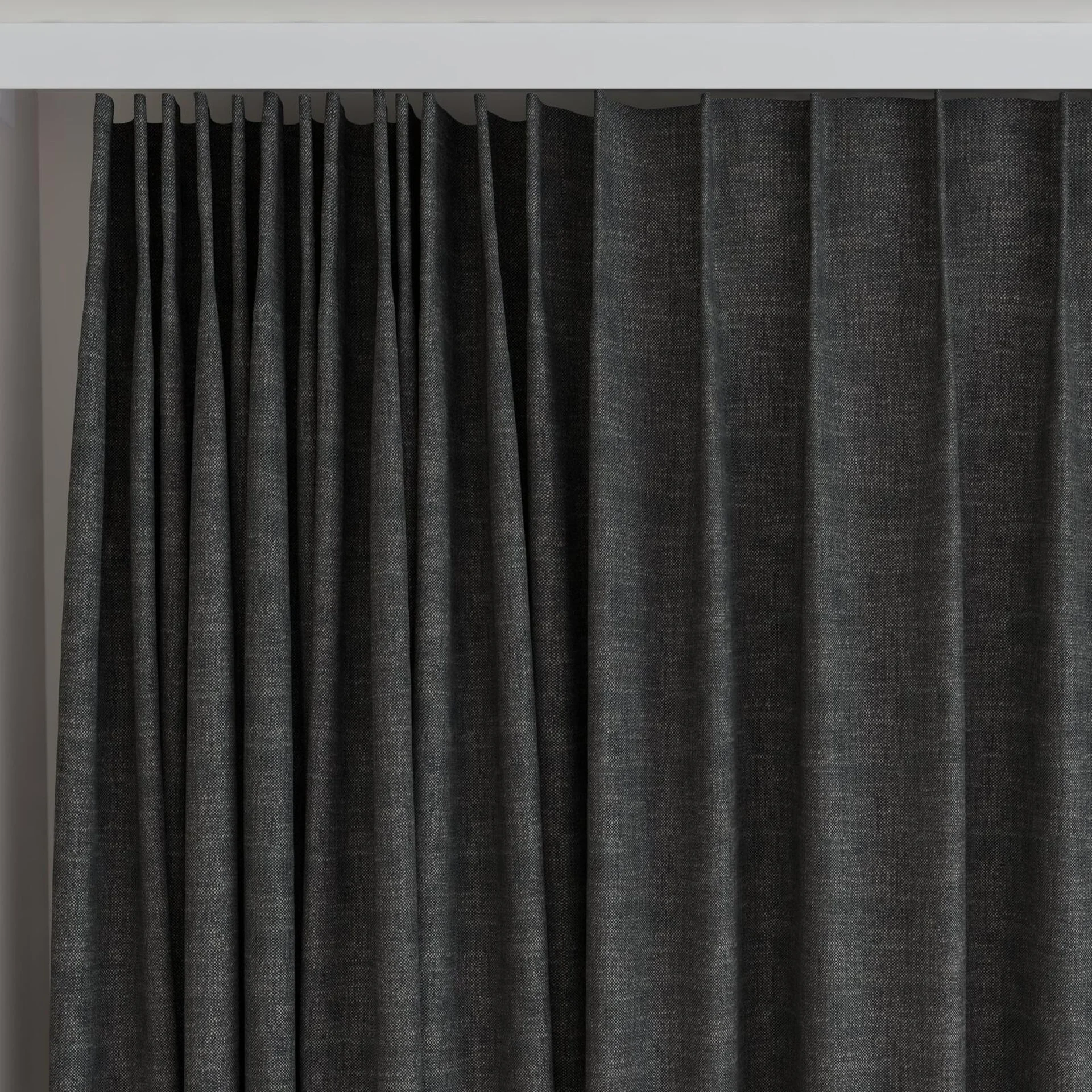 Top view of Rover Gargoyle, on curtain rail