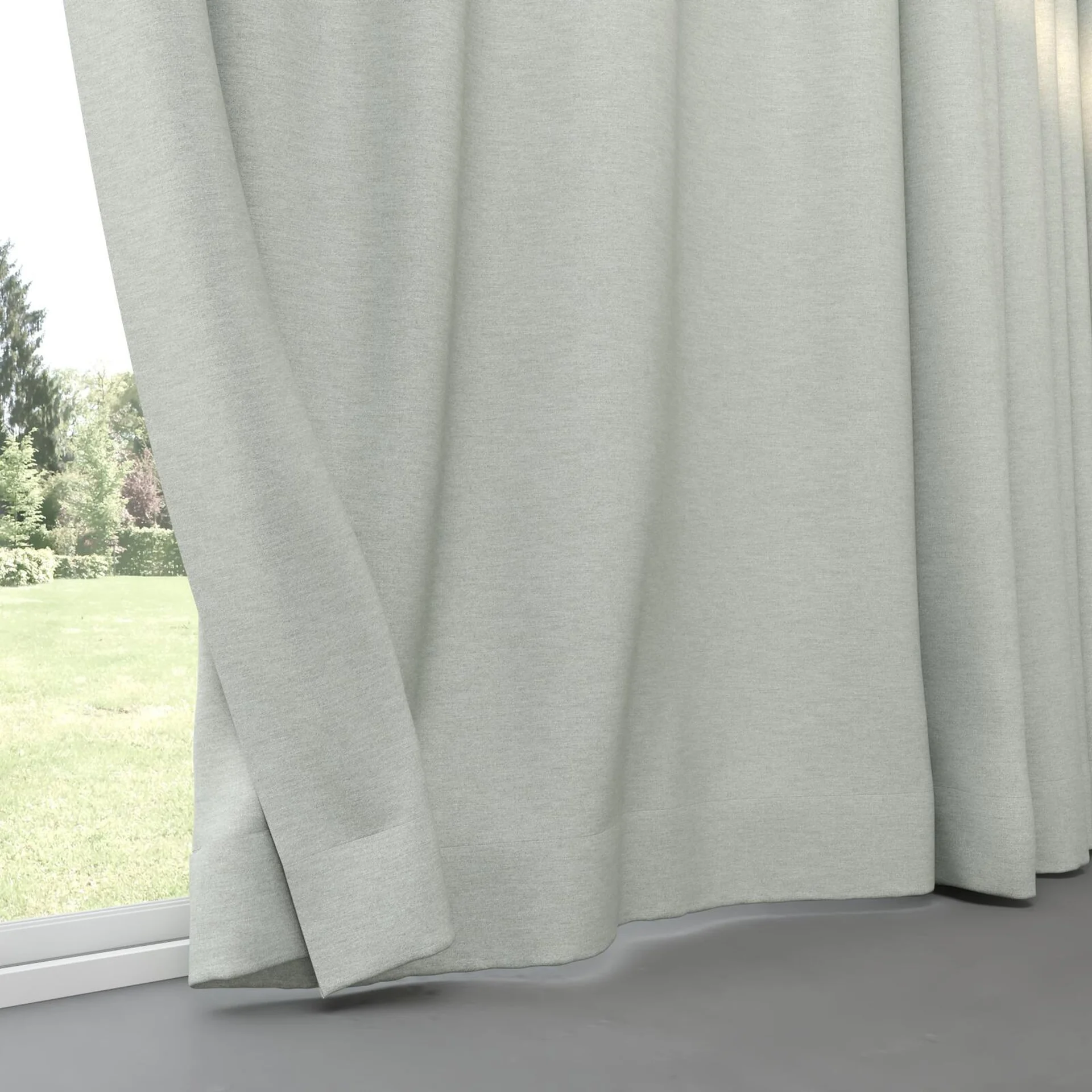 Bottom view of Casual Spring, pinch pleat