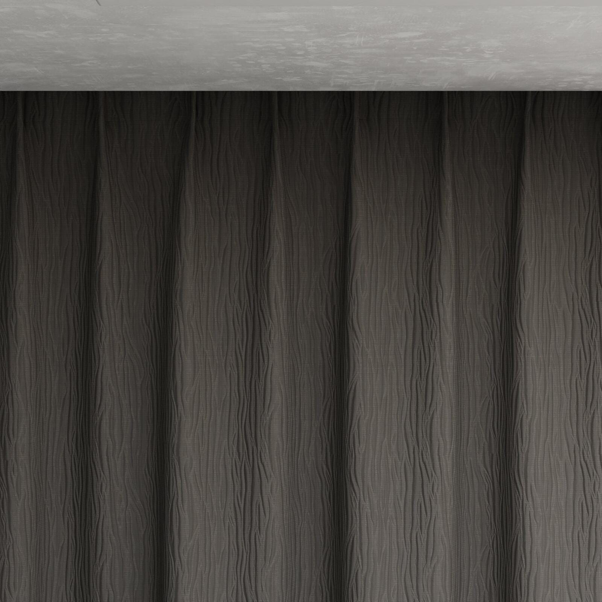 Top view of Sandrift Truffle, pinch pleat