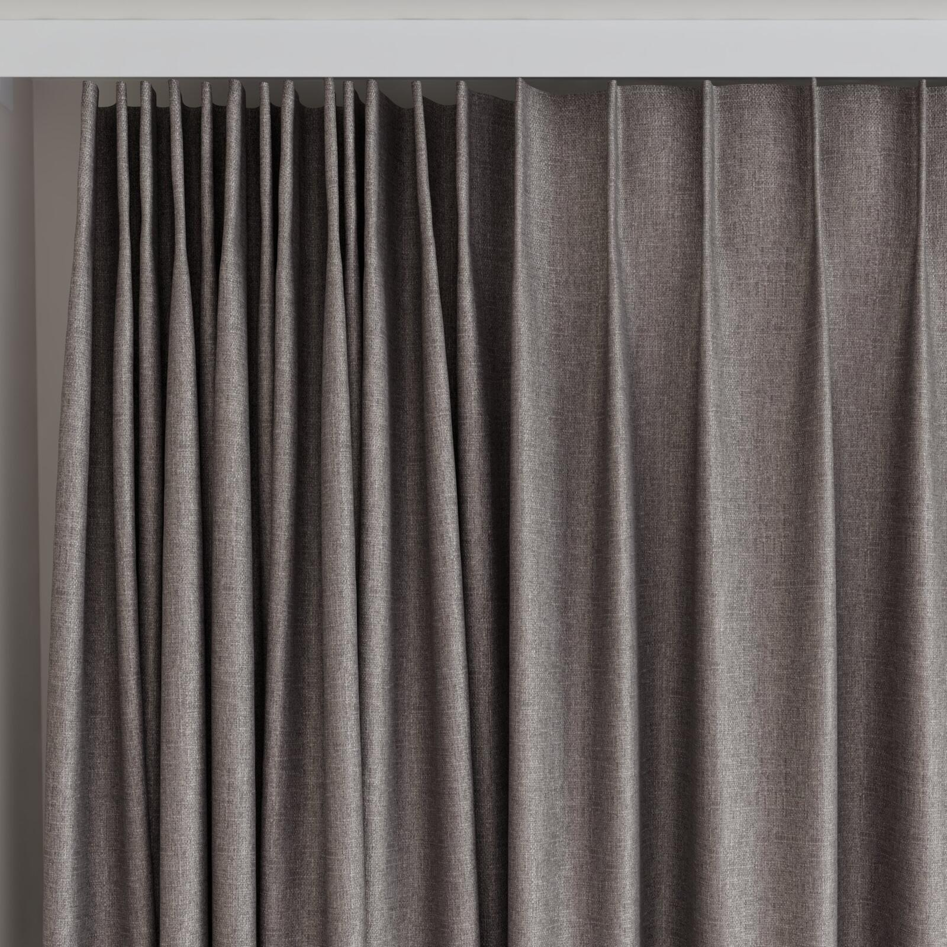 Top view of Tonga Fossil, on curtain rail