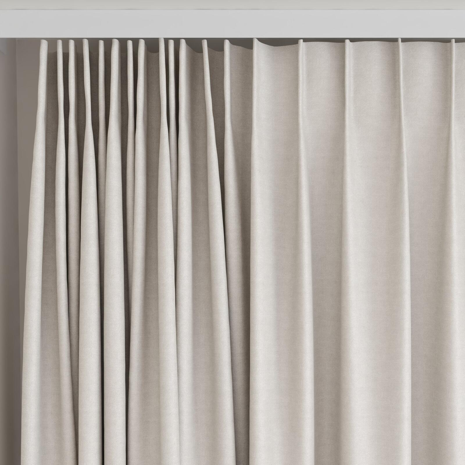 Top view of Brugge Dune, on curtain rail