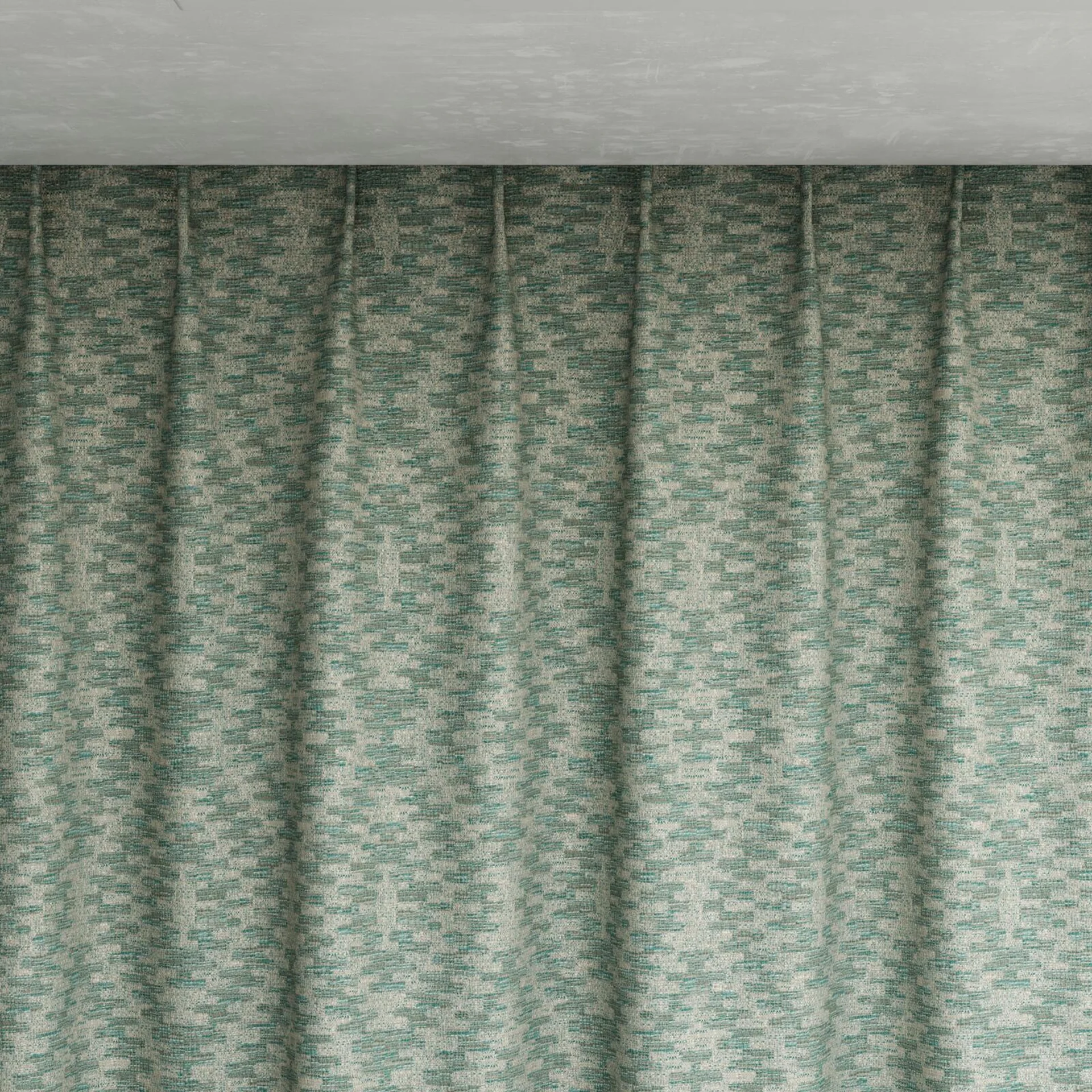Top view of Kaoani Baltic, pinch pleat