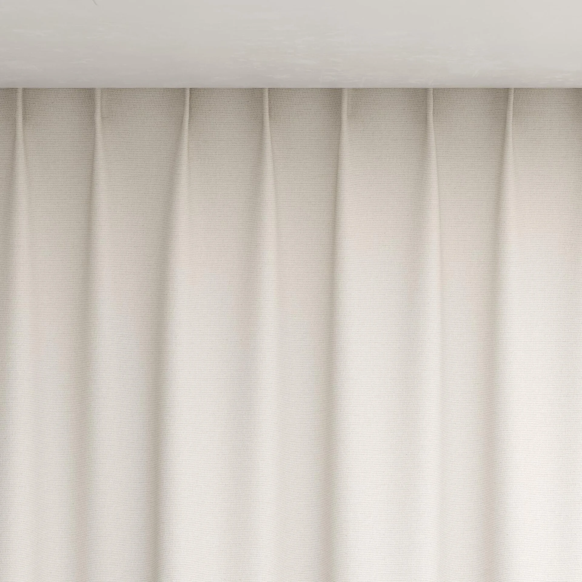 Top view of Yugen Sand, pinch pleat