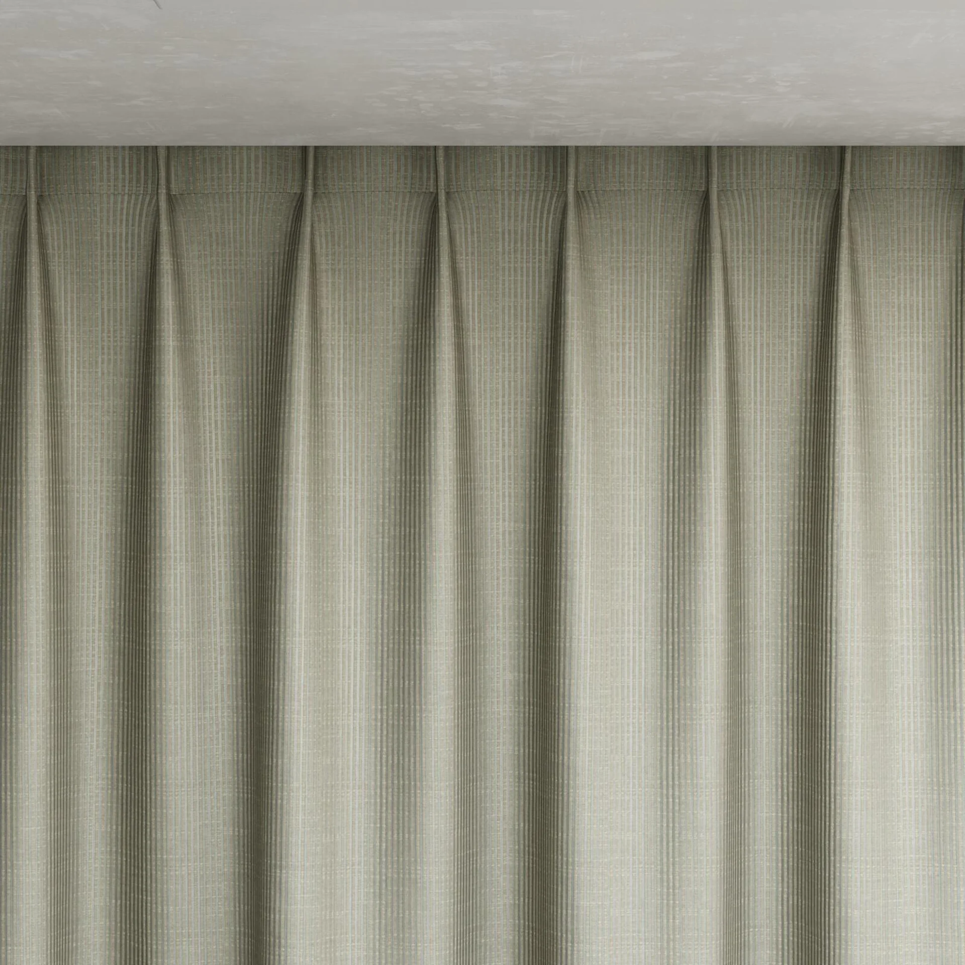 Top view of Leonardo Mineral, pinch pleat