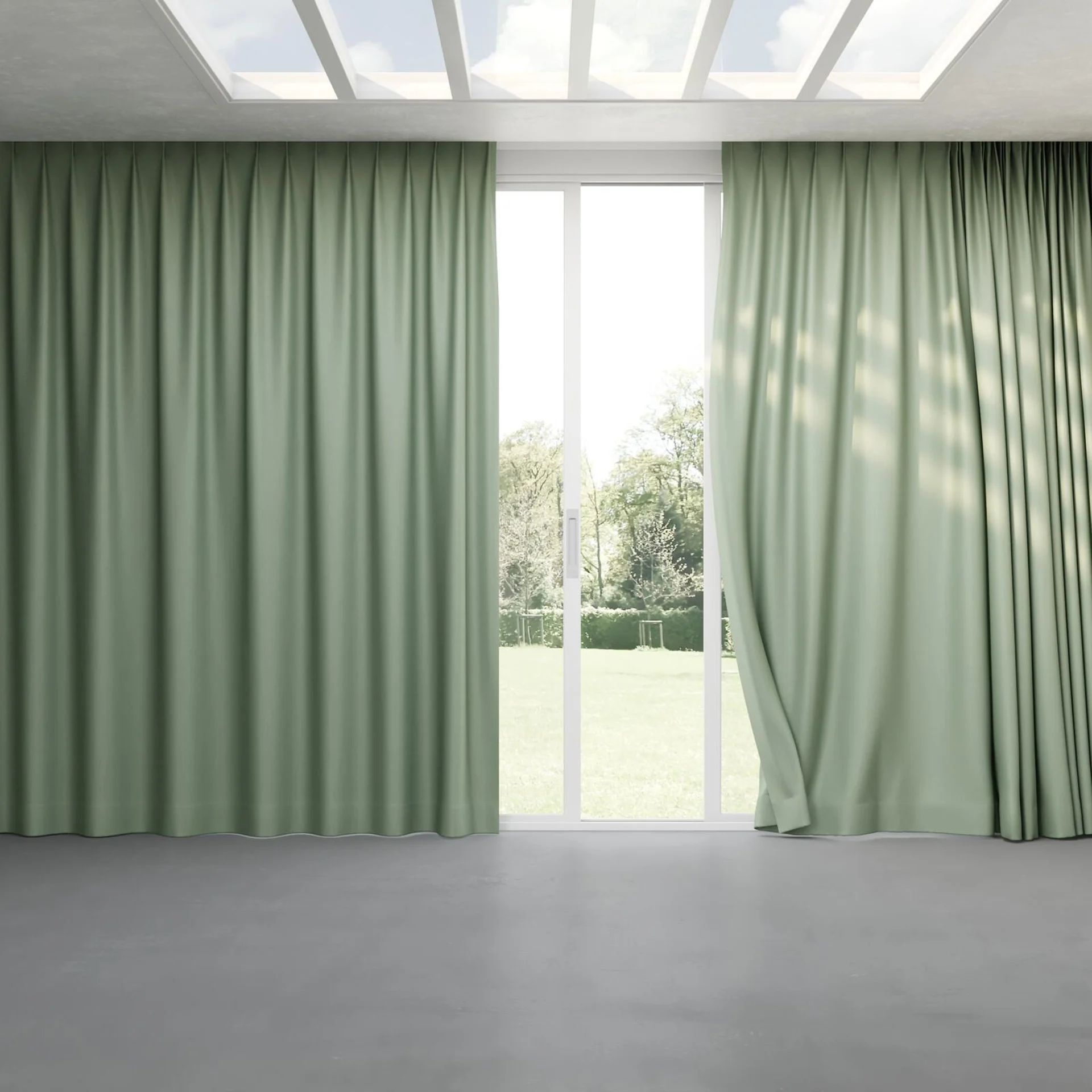 Full view of Naturama Agathe, pinch pleat