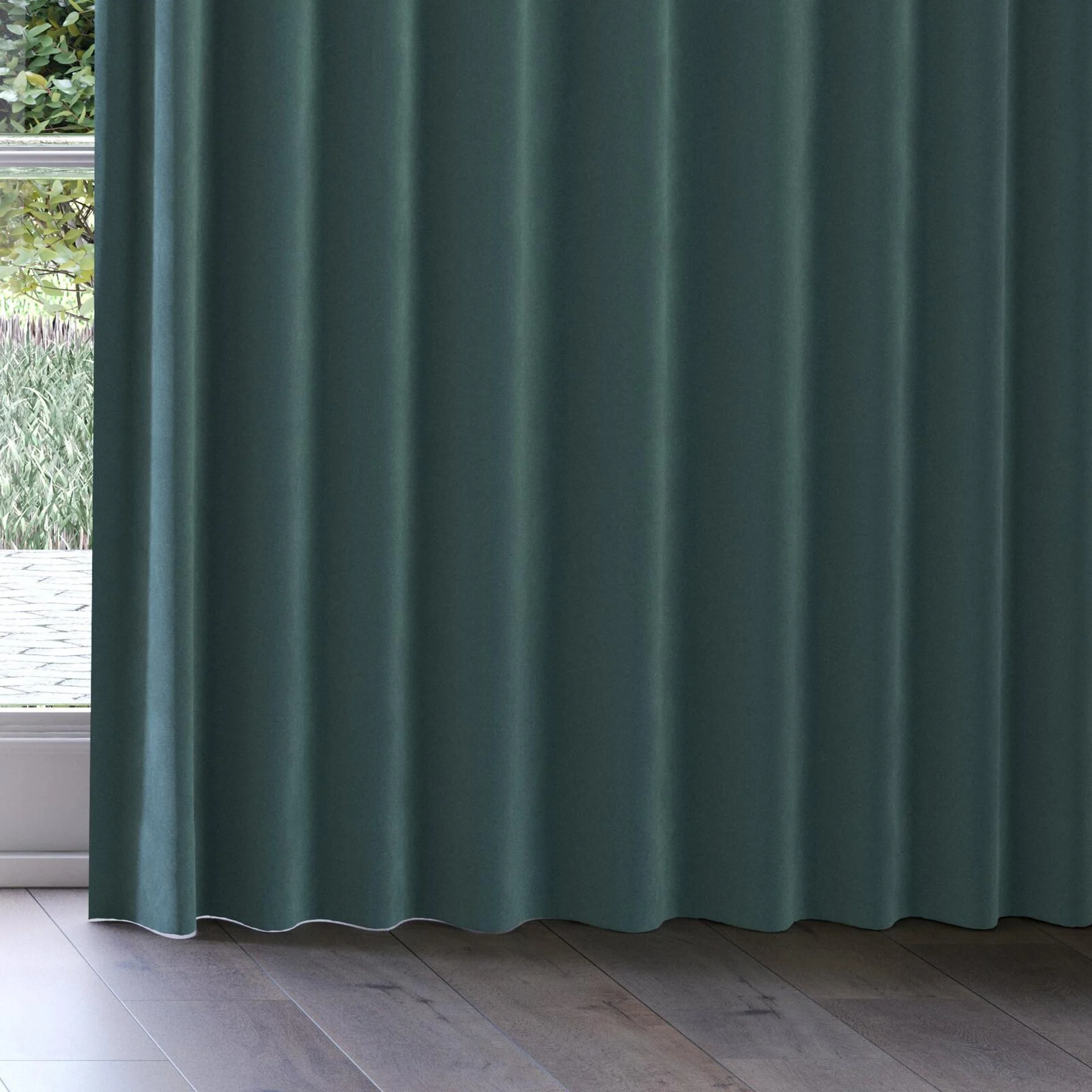Bottom view of Verbier Scuba, on curtain rail