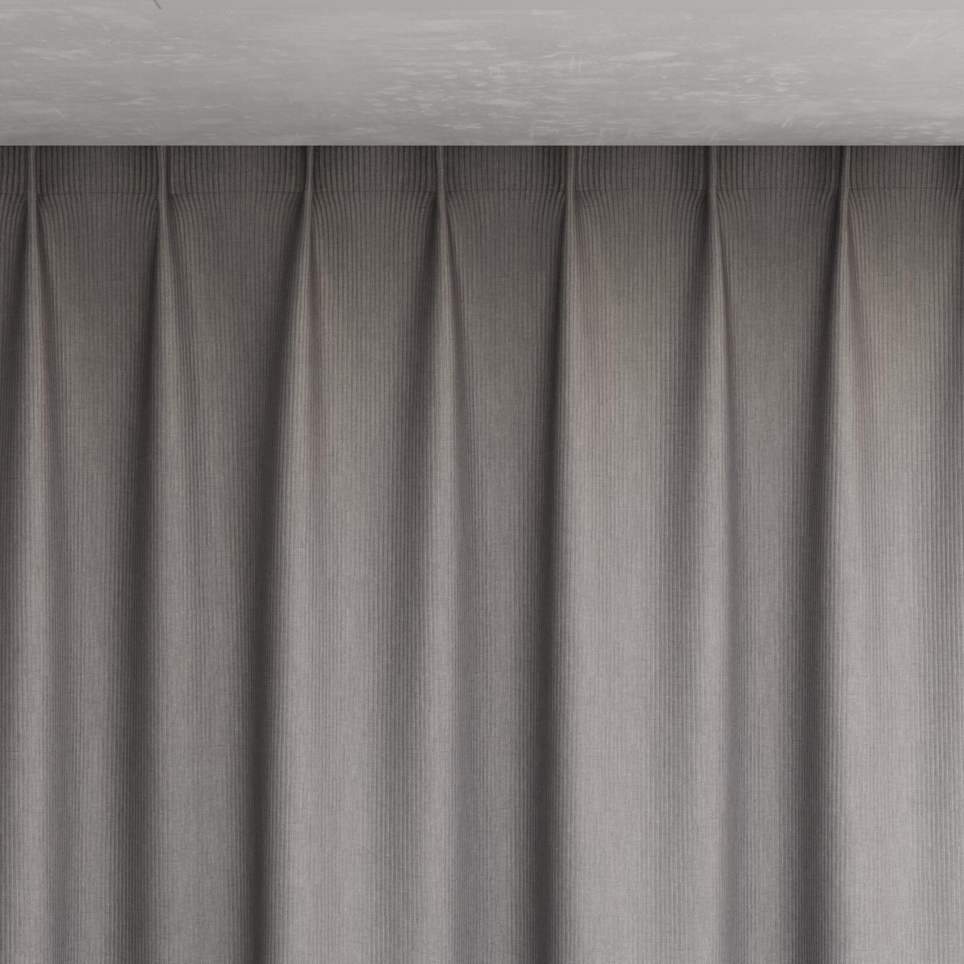 Top view of Hombre Limestone, pinch pleat