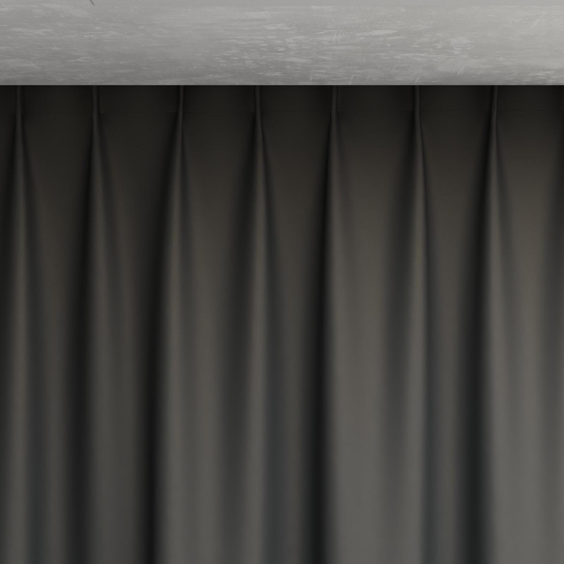 Top view of Blockbuster Carbon, pinch pleat