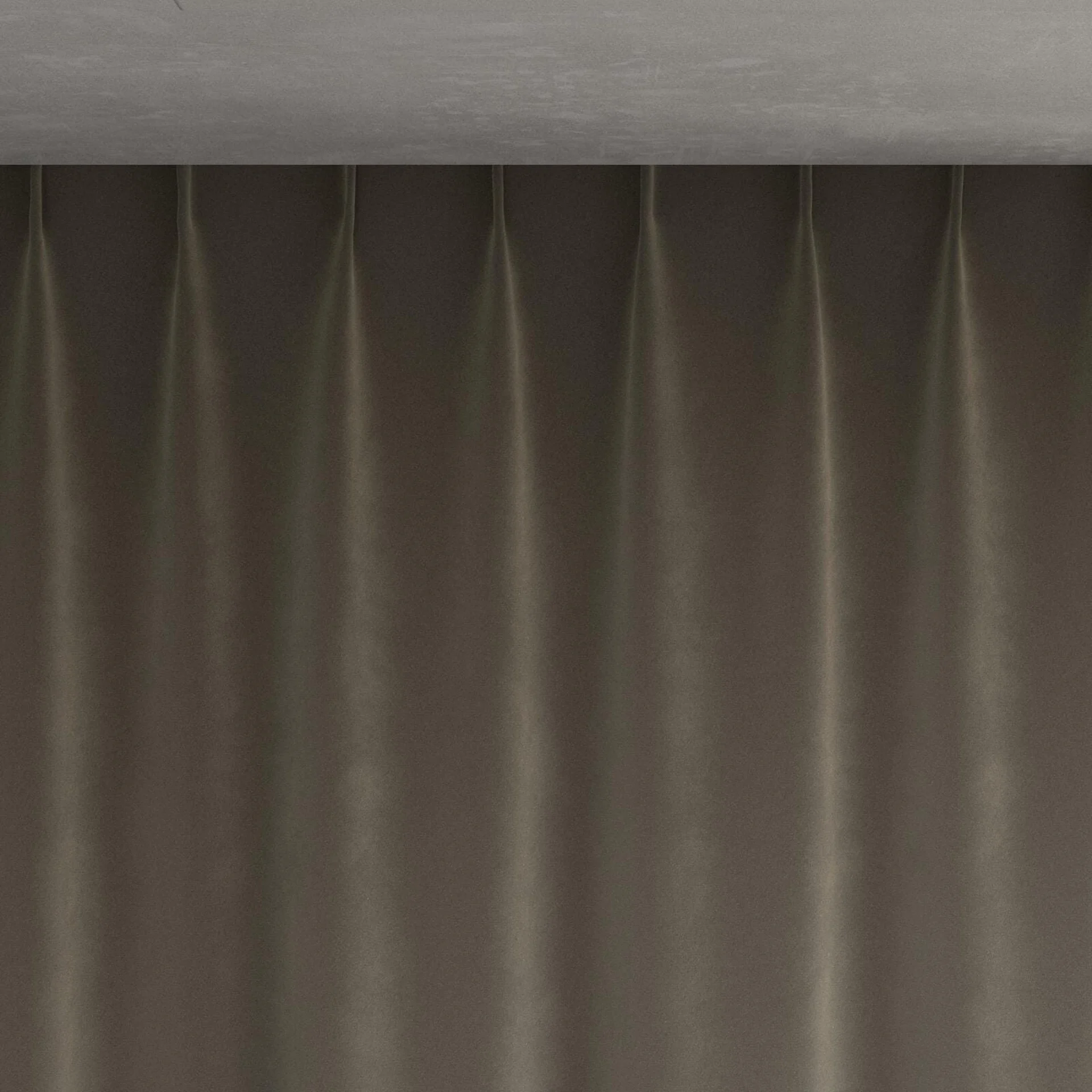 Top view of Verbier Fossil, pinch pleat