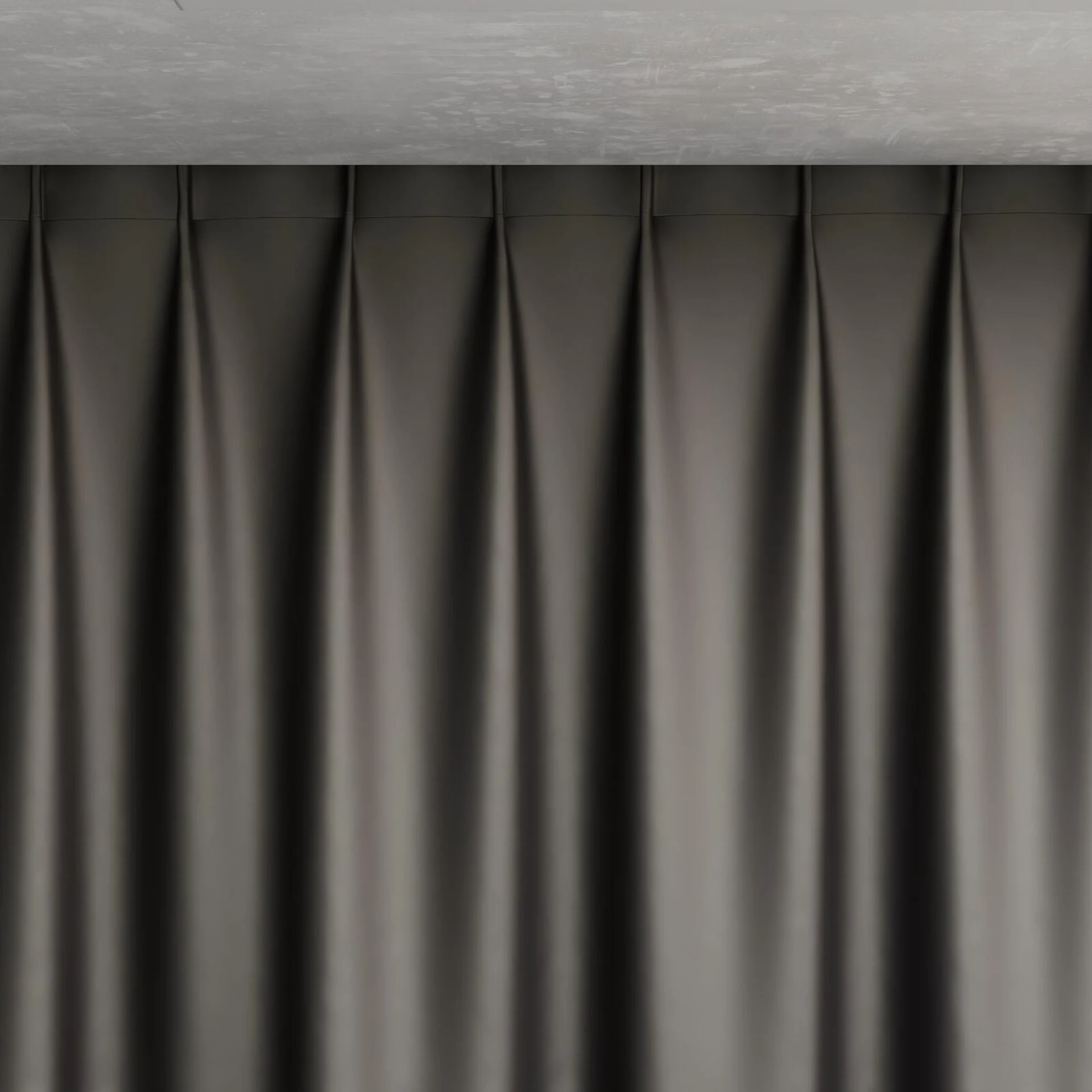 Top view of Moonbeam Iron, pinch pleat