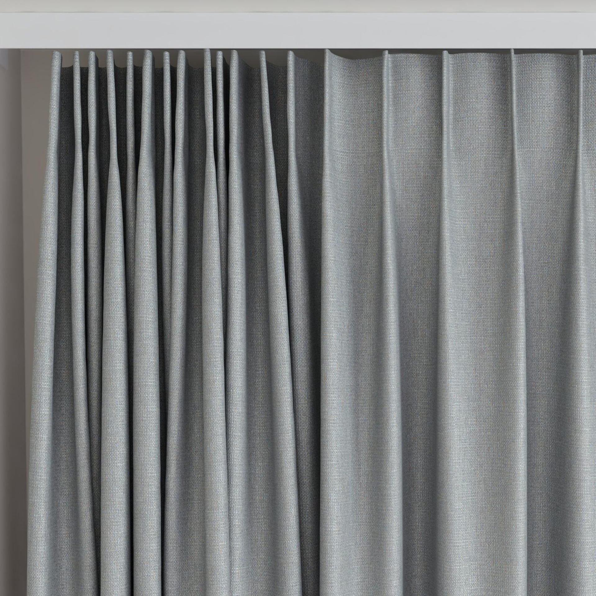 Top view of Gent Mineral, on curtain rail