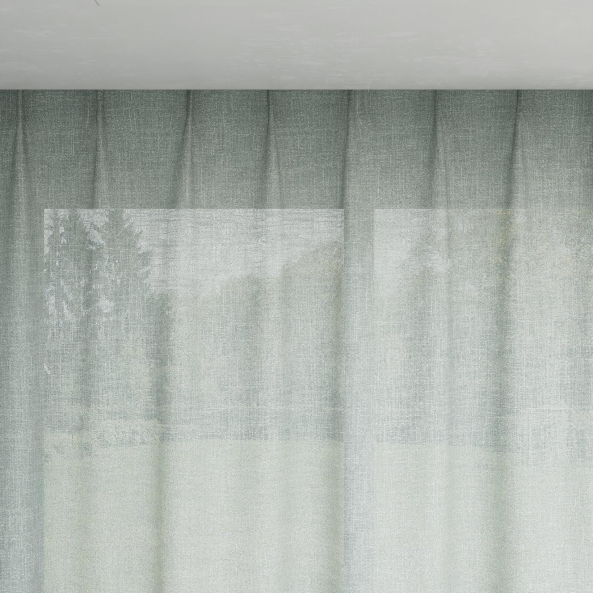 Top view of Motion Linden, pinch pleat