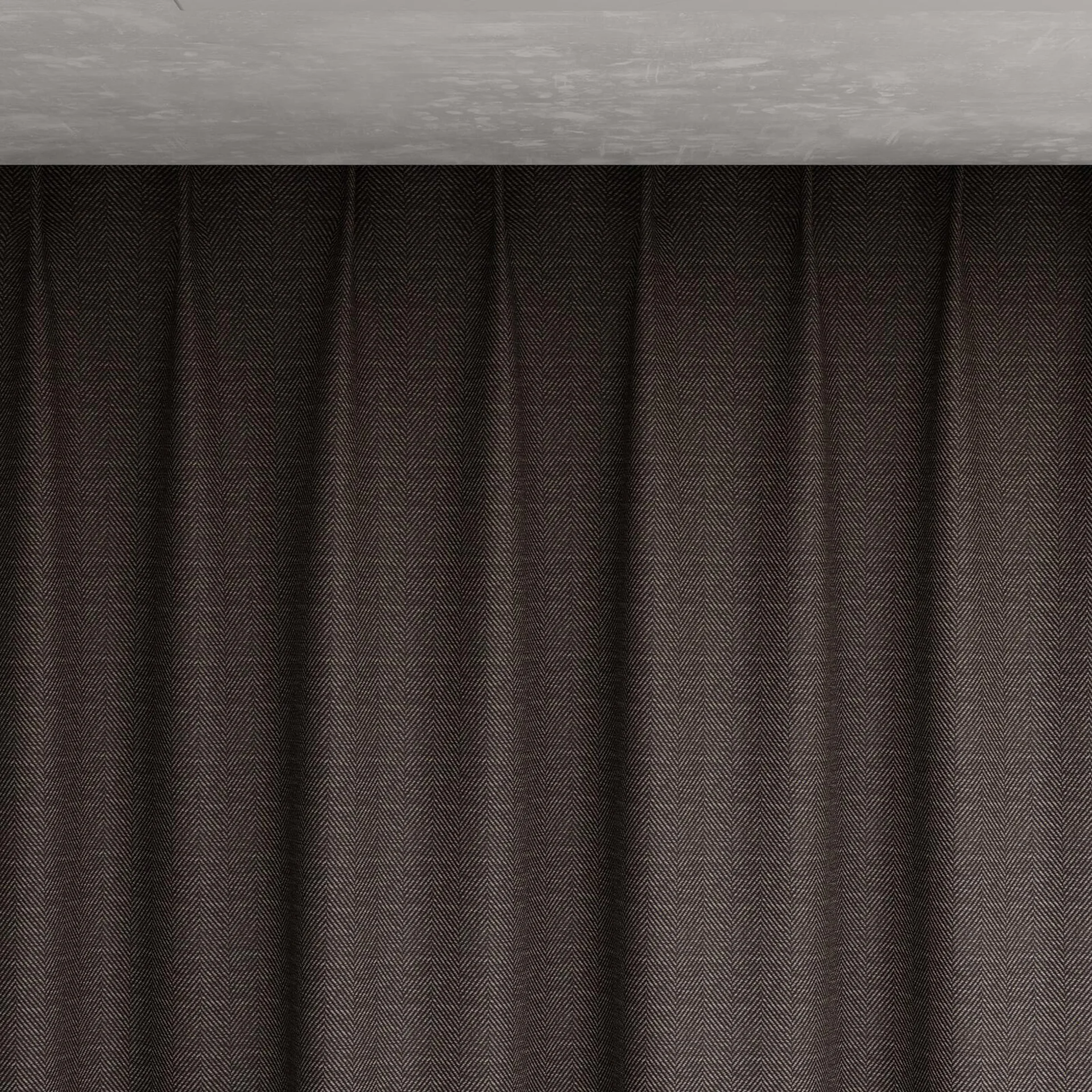 Top view of Trailblazer Onyx, pinch pleat
