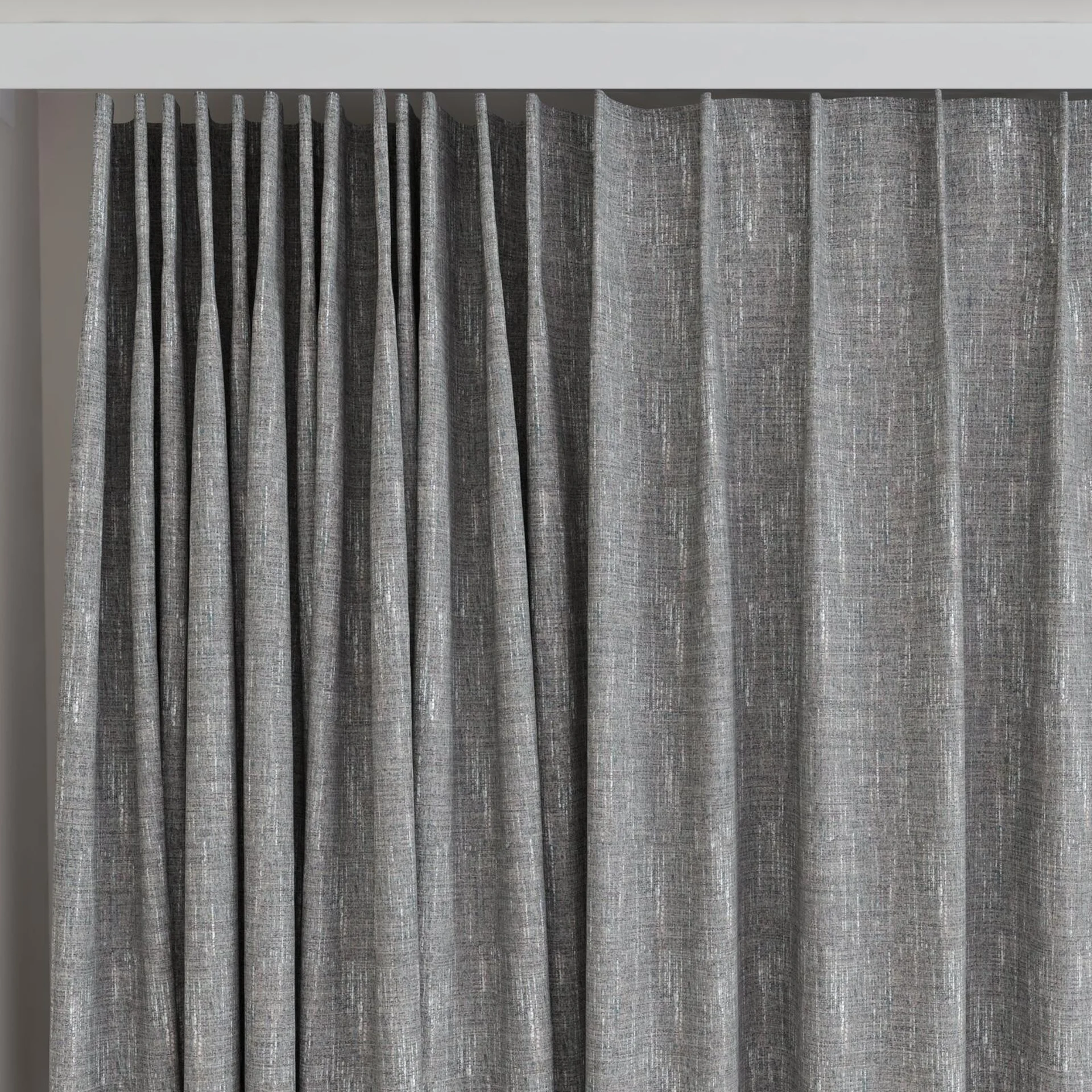 Top view of Dryland Lavender, on curtain rail