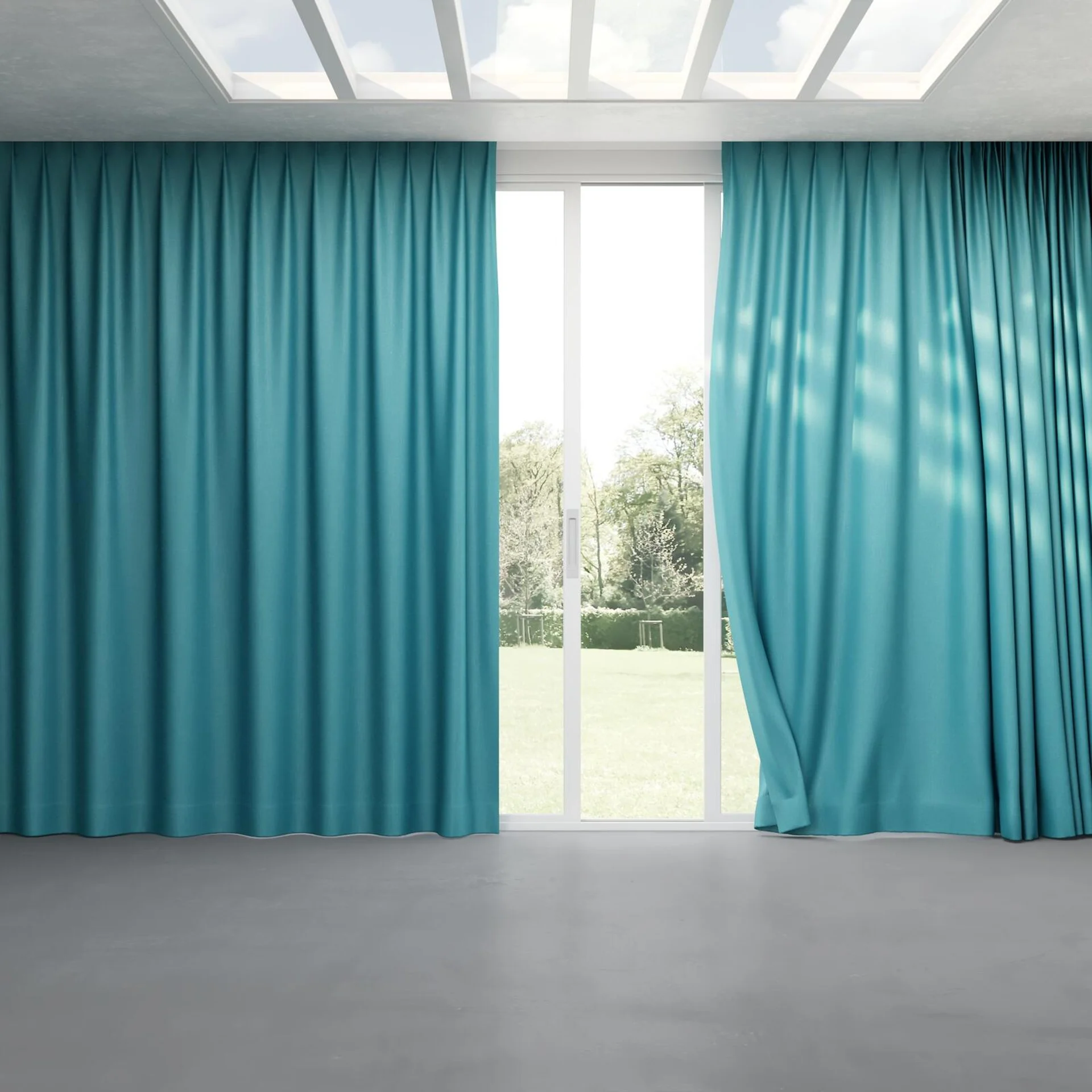 Full view of Bavaria Scuba, pinch pleat