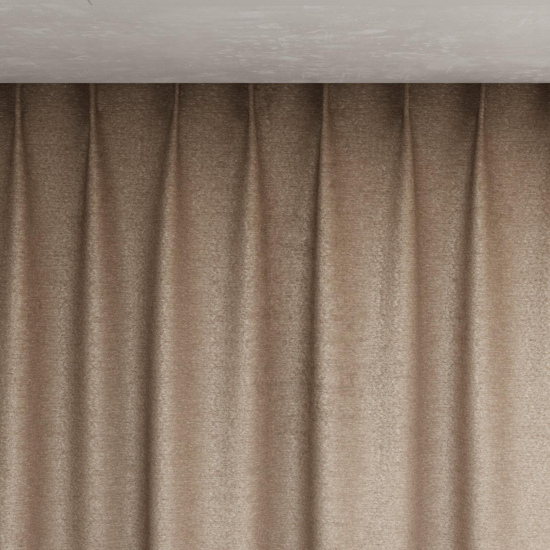 Top view of Lambada Paloma, pinch pleat