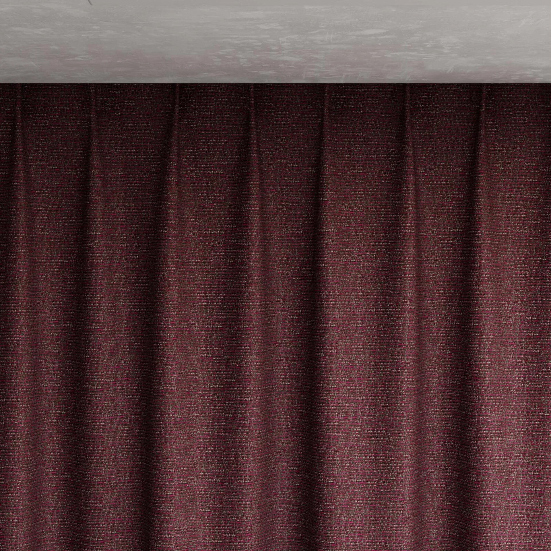 Top view of Refract Lotus, pinch pleat