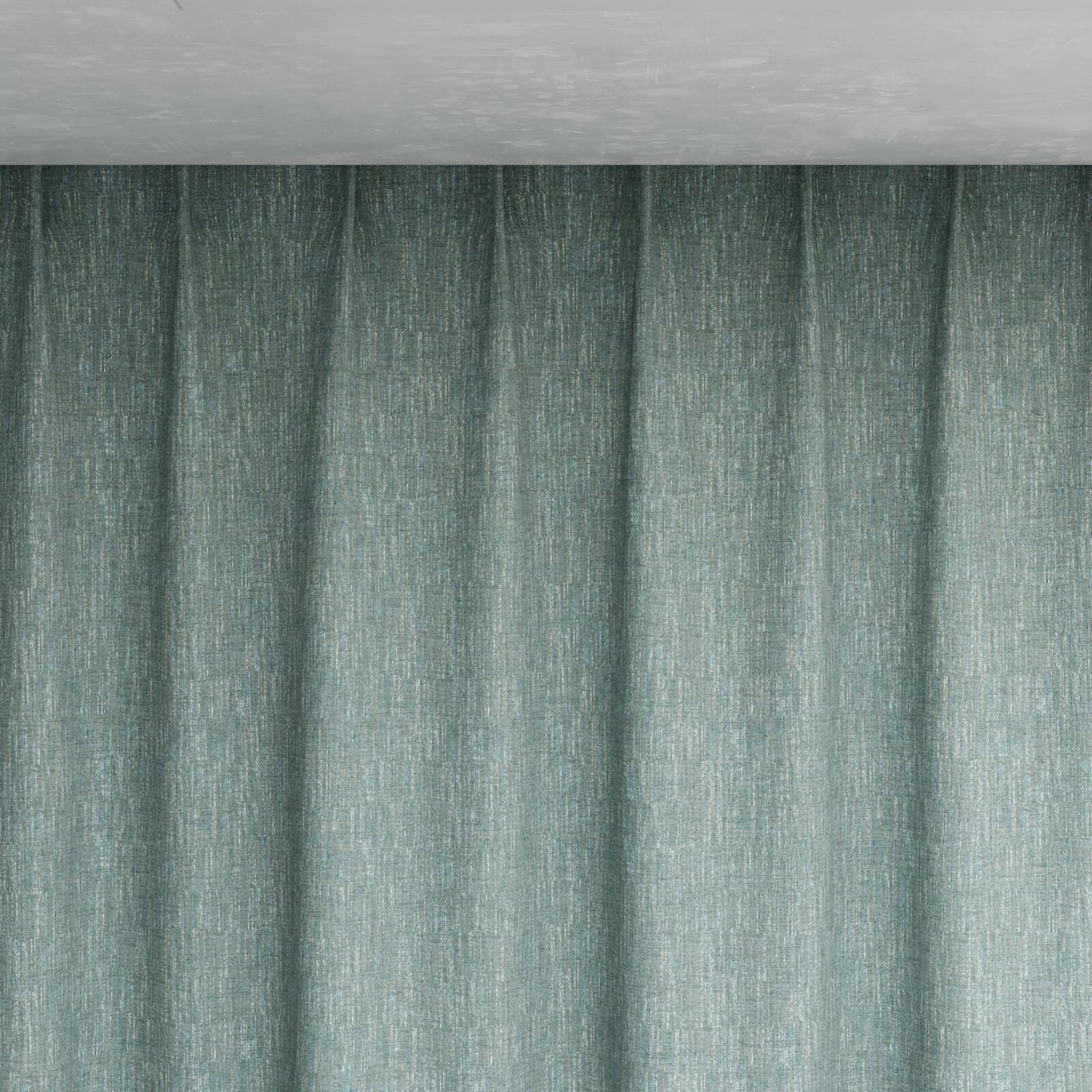 Top view of Dryland Scuba, pinch pleat