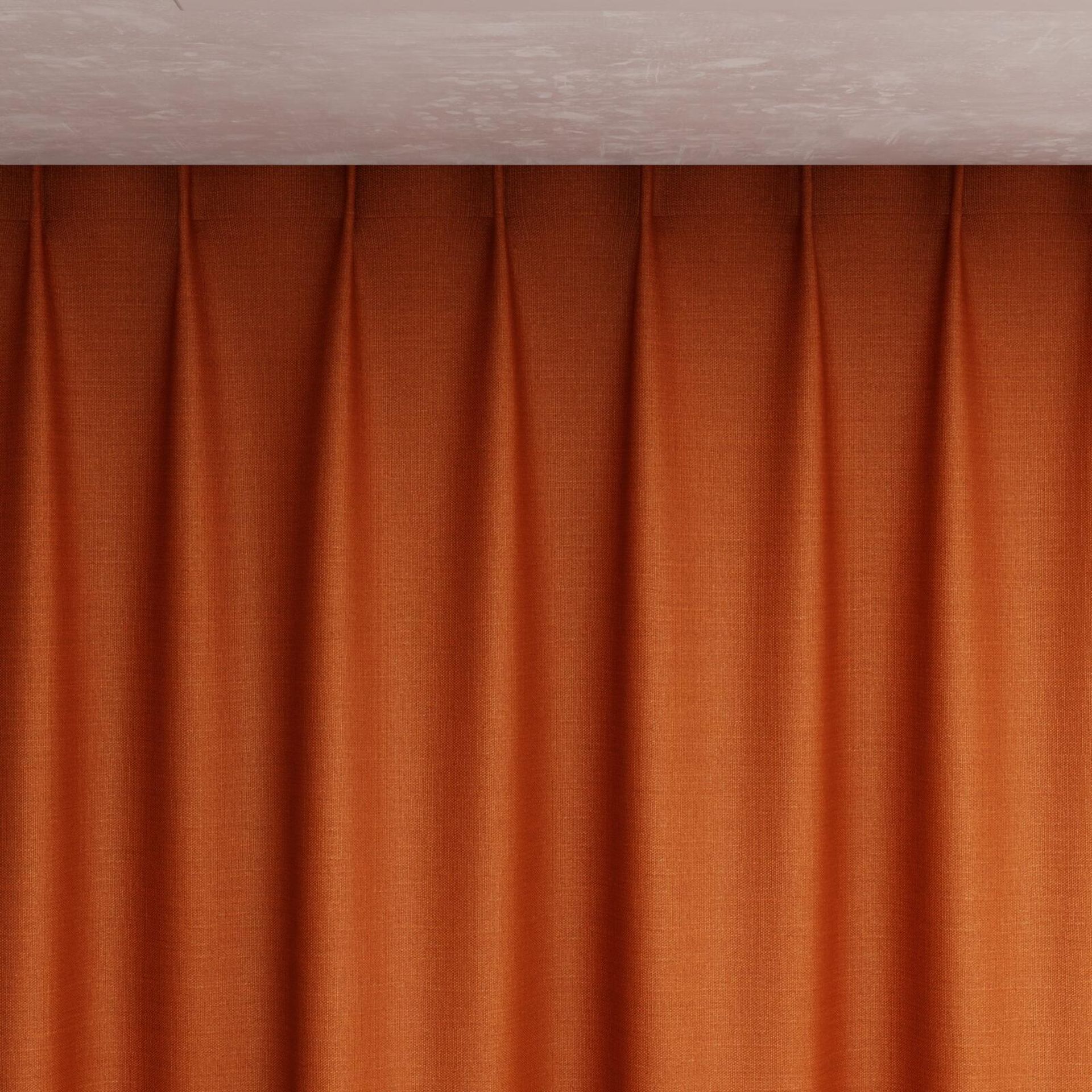Top view of Linex Sienna, pinch pleat