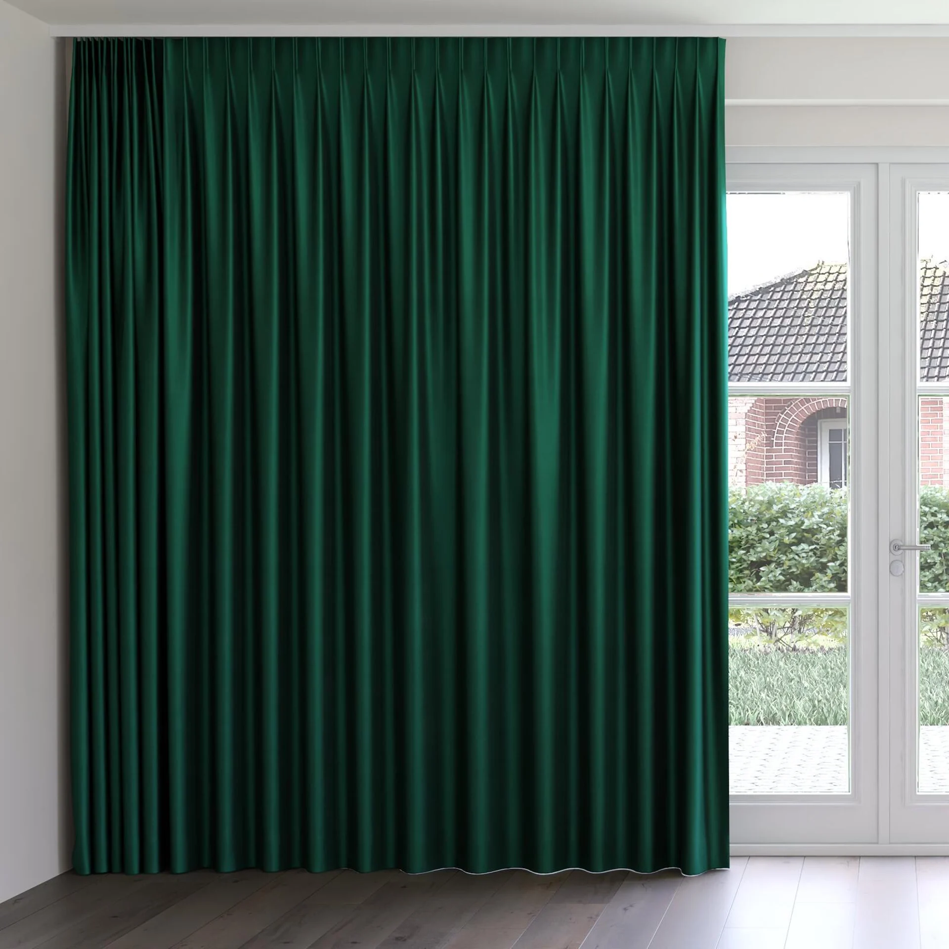 Front view of Mont Blanc Beetle, on curtain rail