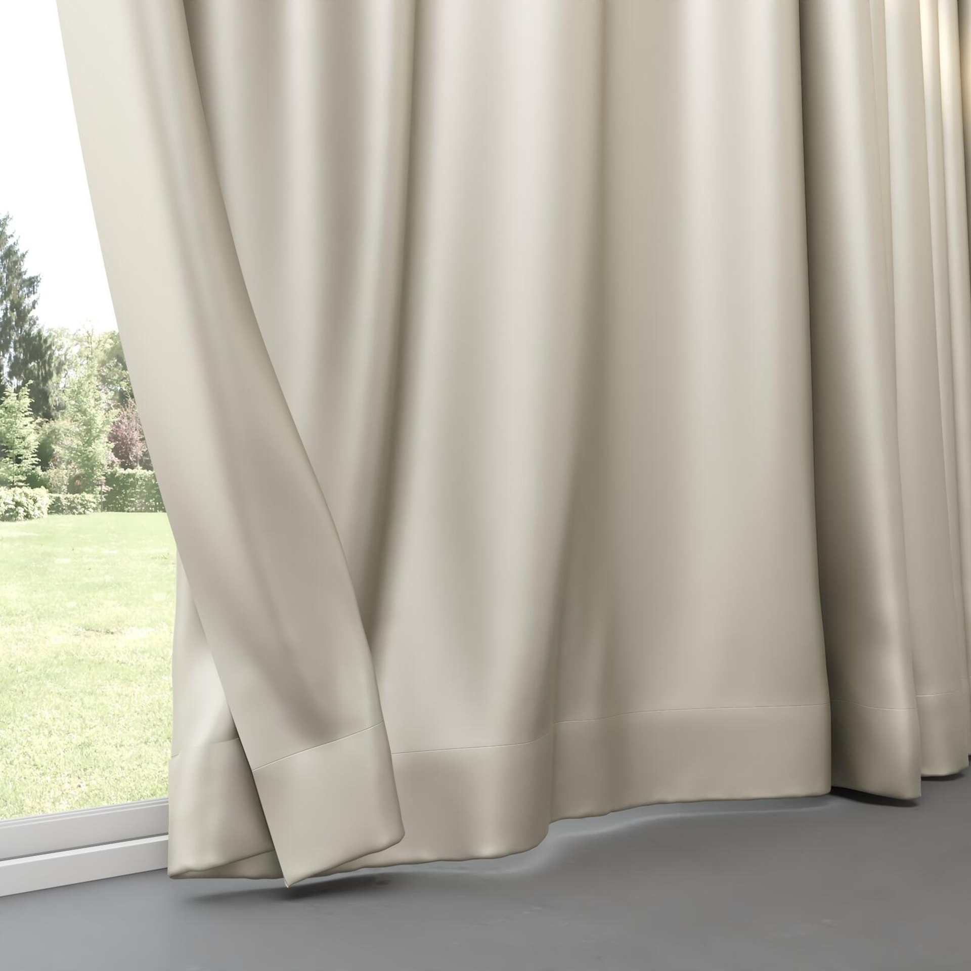 Bottom view of North Face Linen, pinch pleat